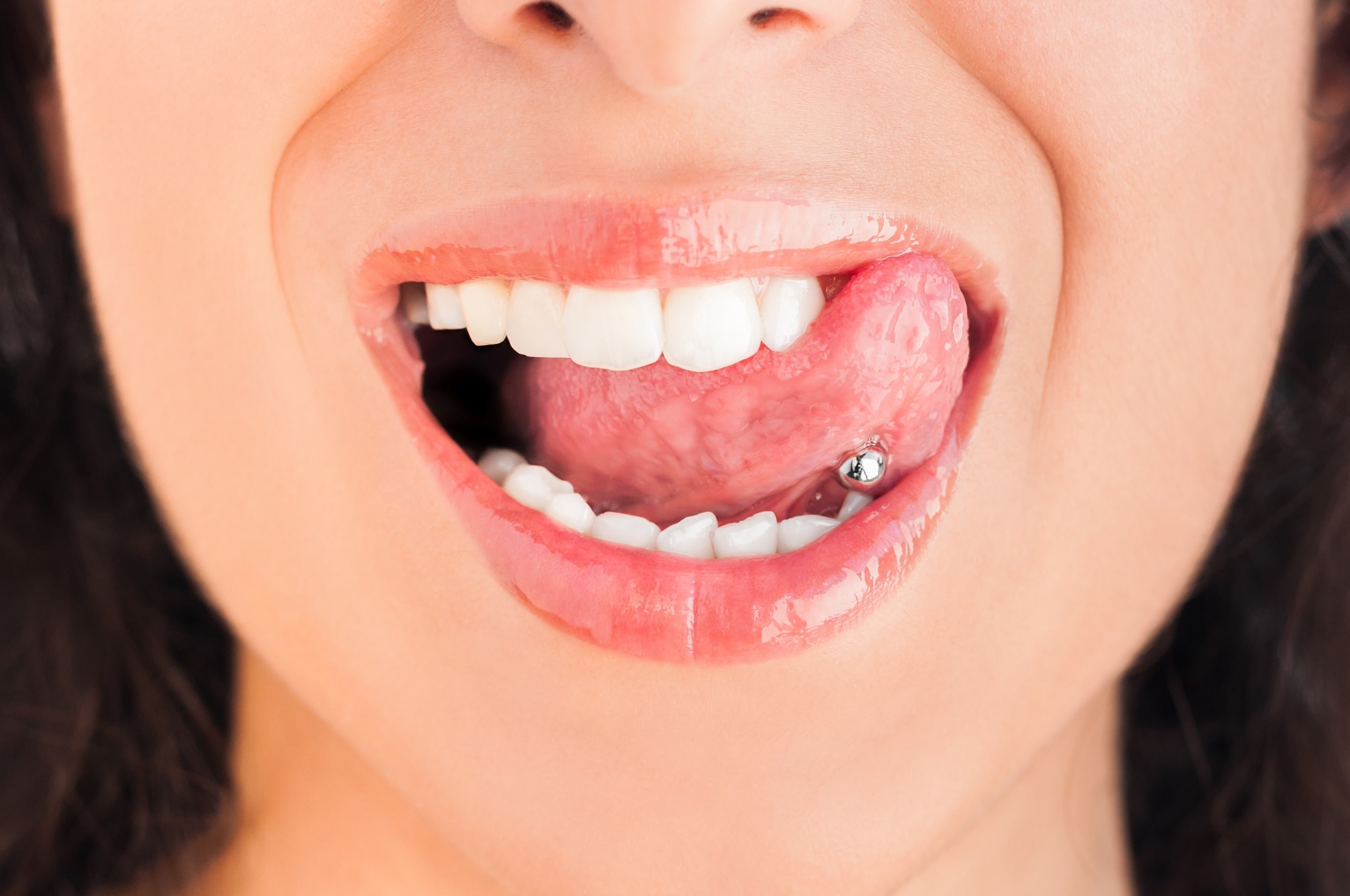 teeth, 1080P, piercing, Tongue, HD Wallpaper