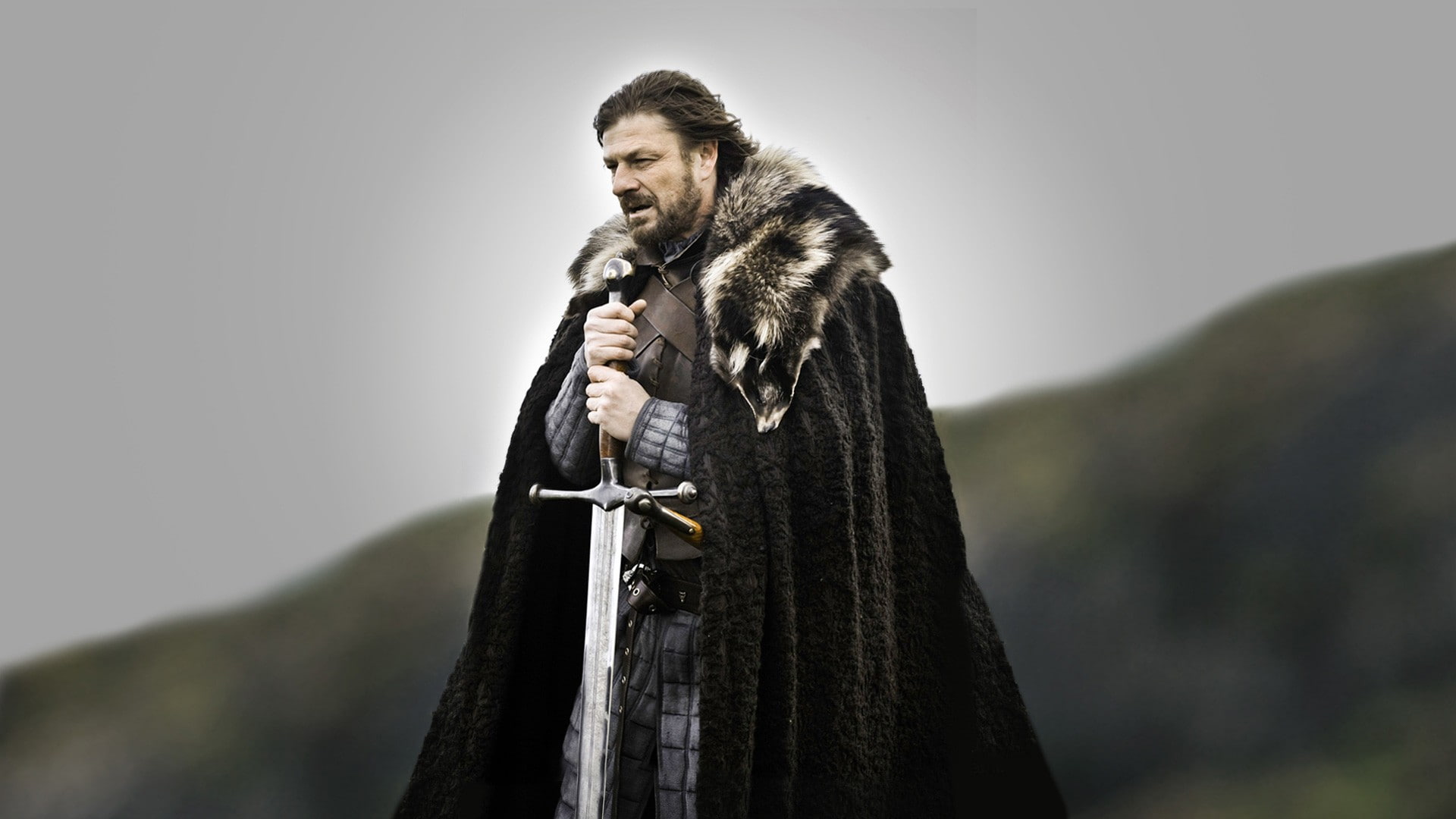 king - royal person, history, mid adult, game of thrones ned stark sean bean, costume, portrait, 1080P, males, looking at camera, religion, luxury, stage costume, HD Wallpaper