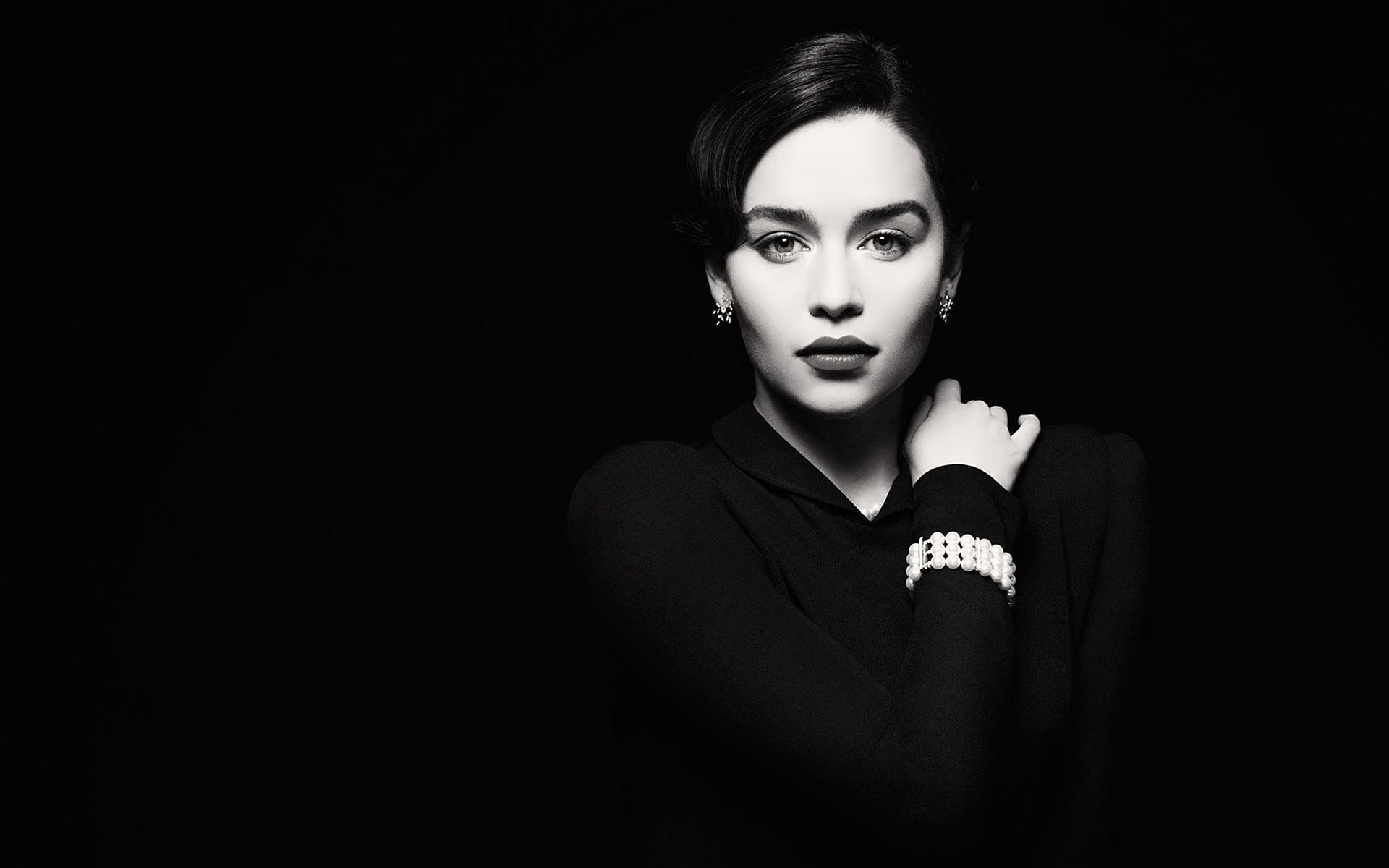 1080P, celebrity, babe, celebs, clarke, hollywood, actress, emilia, HD Wallpaper