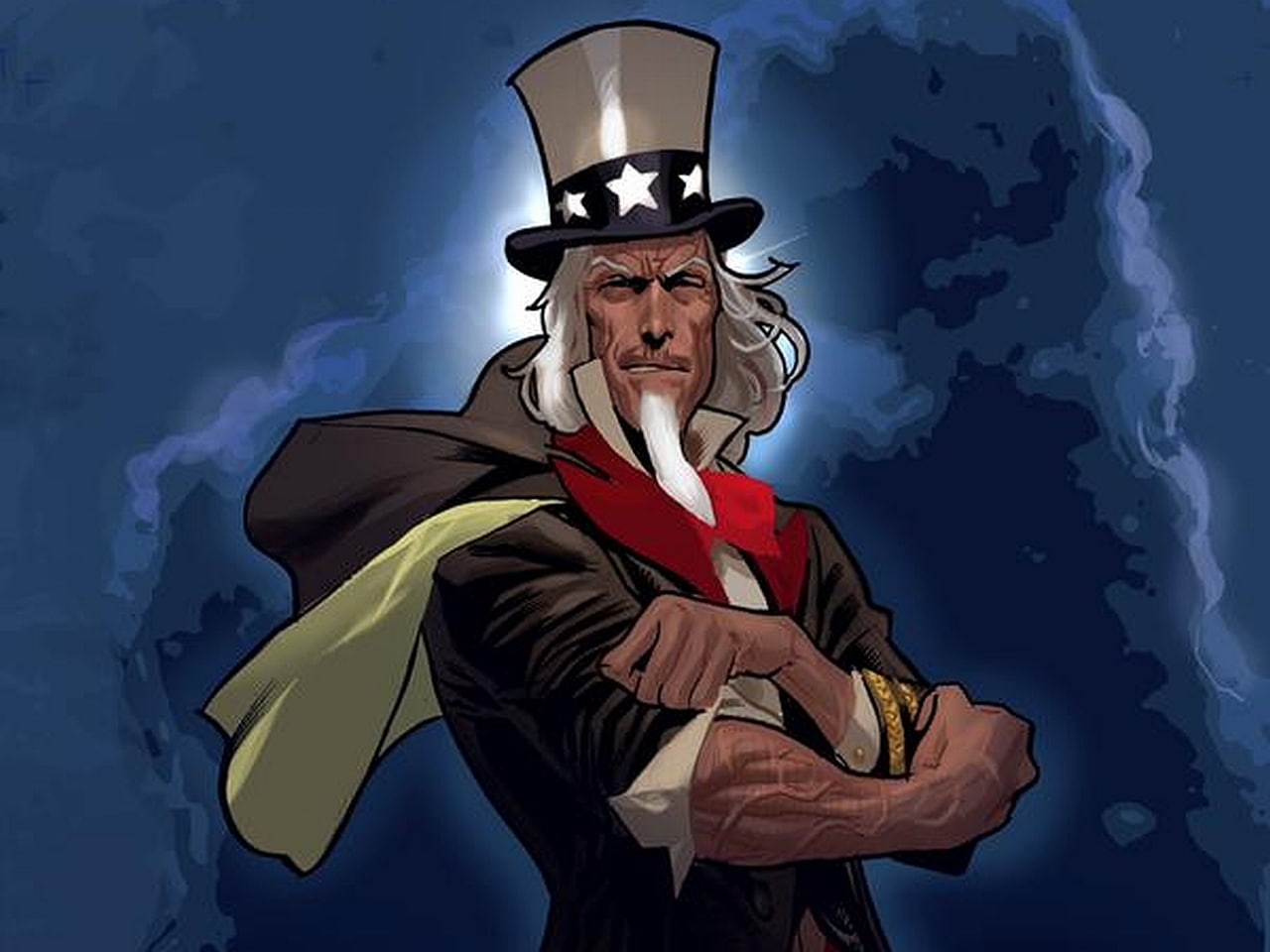 dom, 720P, freedom, uncle, sam, fighters, and, hd, comics, HD Wallpaper