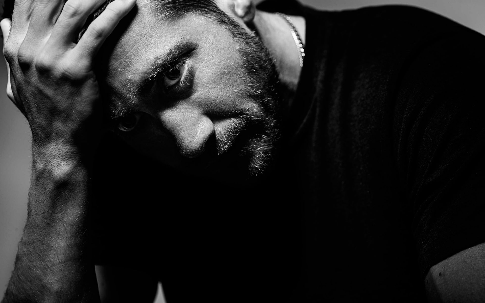 1080P, white, black, actor, jake, gyllenhaal, HD Wallpaper