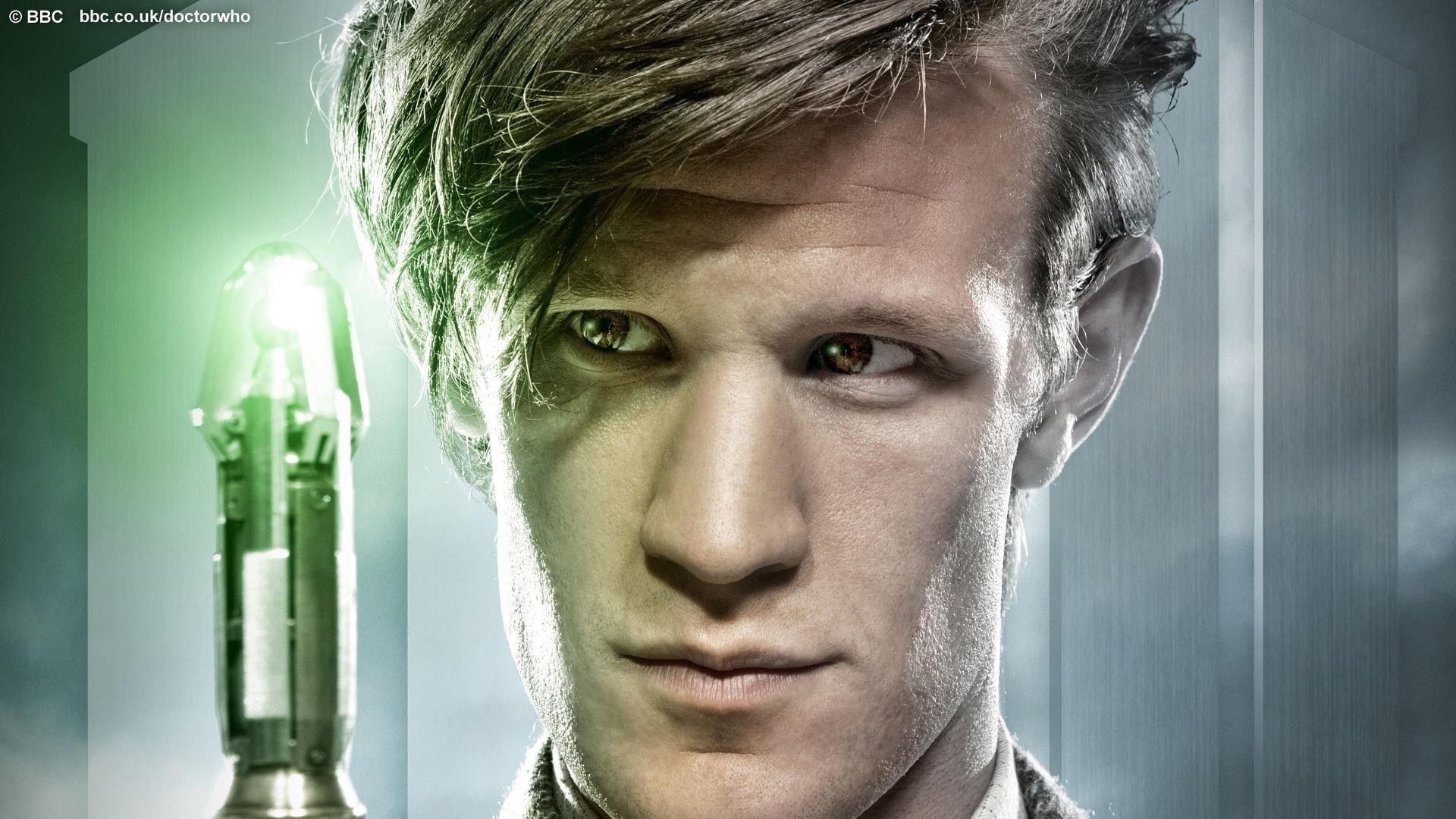 men, electricity, headshot, Eleventh Doctor, Doctor Who, human face, looking, adult, 1080P, portrait, looking at camera, close-up, eye, Matt Smith, serious, HD Wallpaper