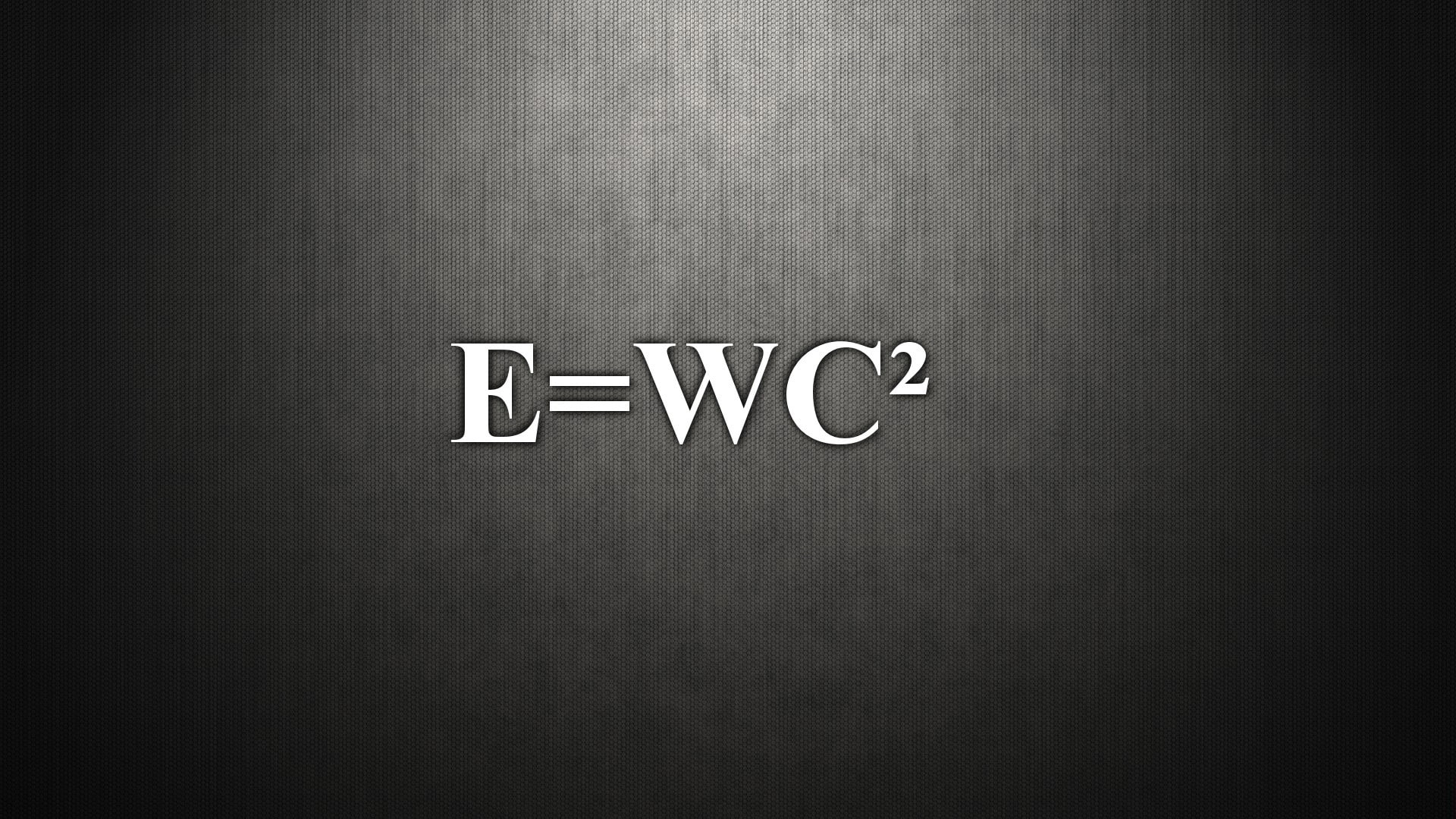 Albert Einstein, mathematics, 1080P, humor, HD Wallpaper