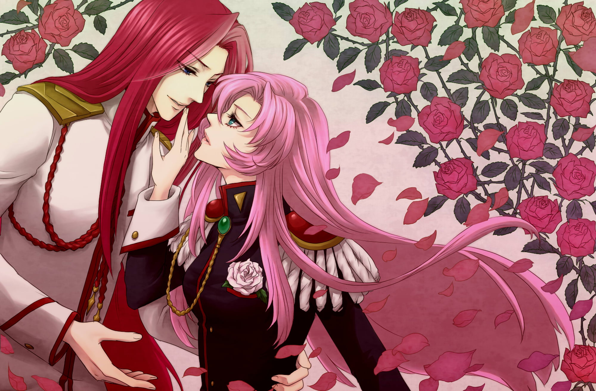 Utena Tenjou, Touga Kiryuu, Revolutionary Girl Utena, 1080P, Anime, HD Wallpaper