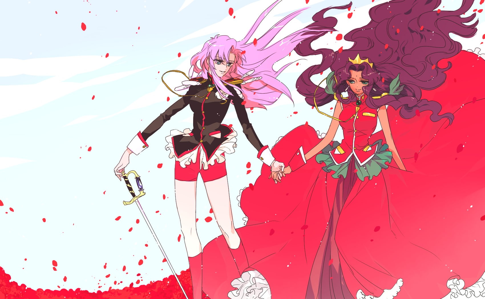 utena, revolutionary, 720P, girl, HD Wallpaper