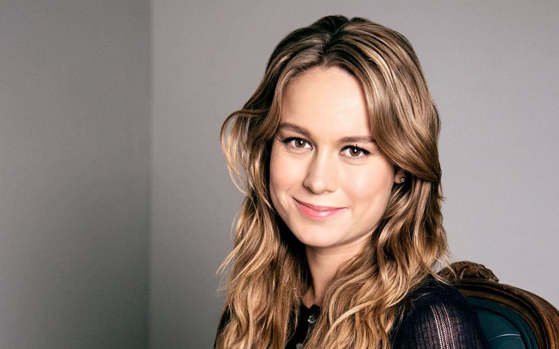 1080P, Brie Larson, Brown Eyes, Actress, Blonde, Celebrity, Face, HD Wallpaper