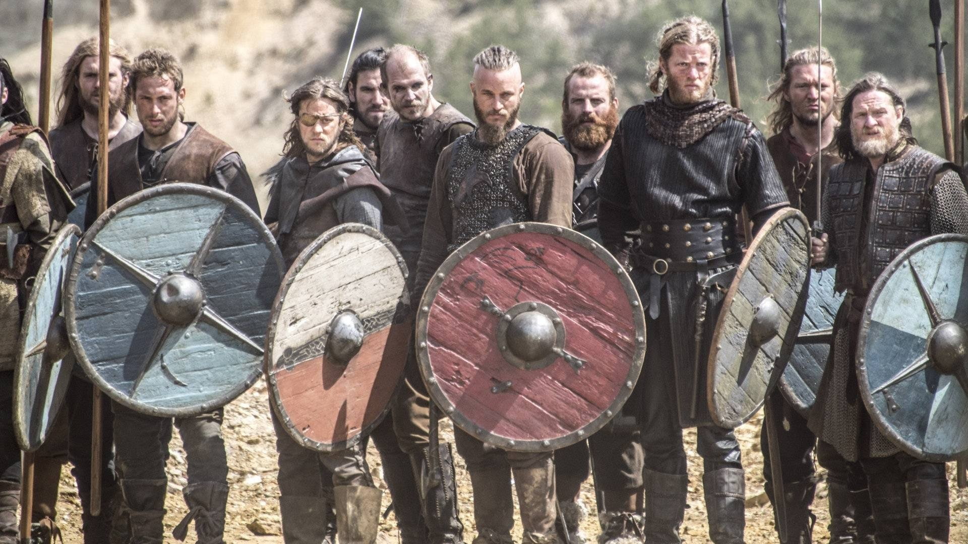 Vikings (TV Show), Vikings, Shield, TV Show, Ragnar Lothbrok, 1080P, HD Wallpaper