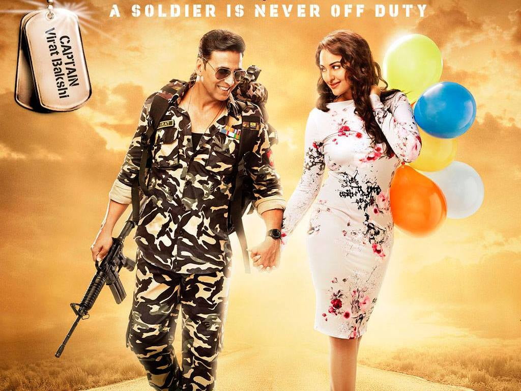 akshay, floral, fun, cheerful, young adult, positive emotion, three quarter length, looking at camera, kumar, two people, happiness, sonakshi, couple - relationship, HD Wallpaper