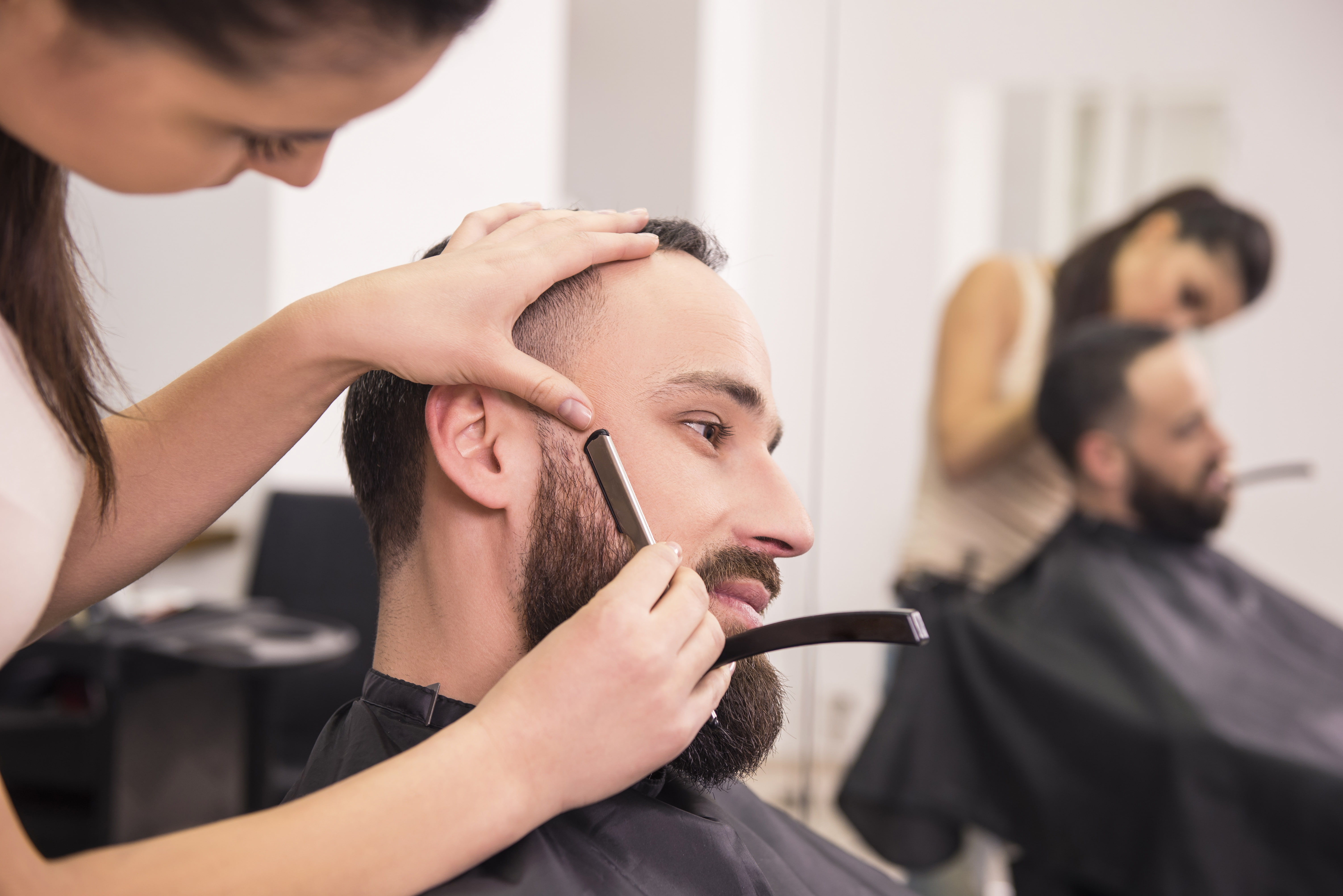 barber, 5K, hairdresser, HD Wallpaper