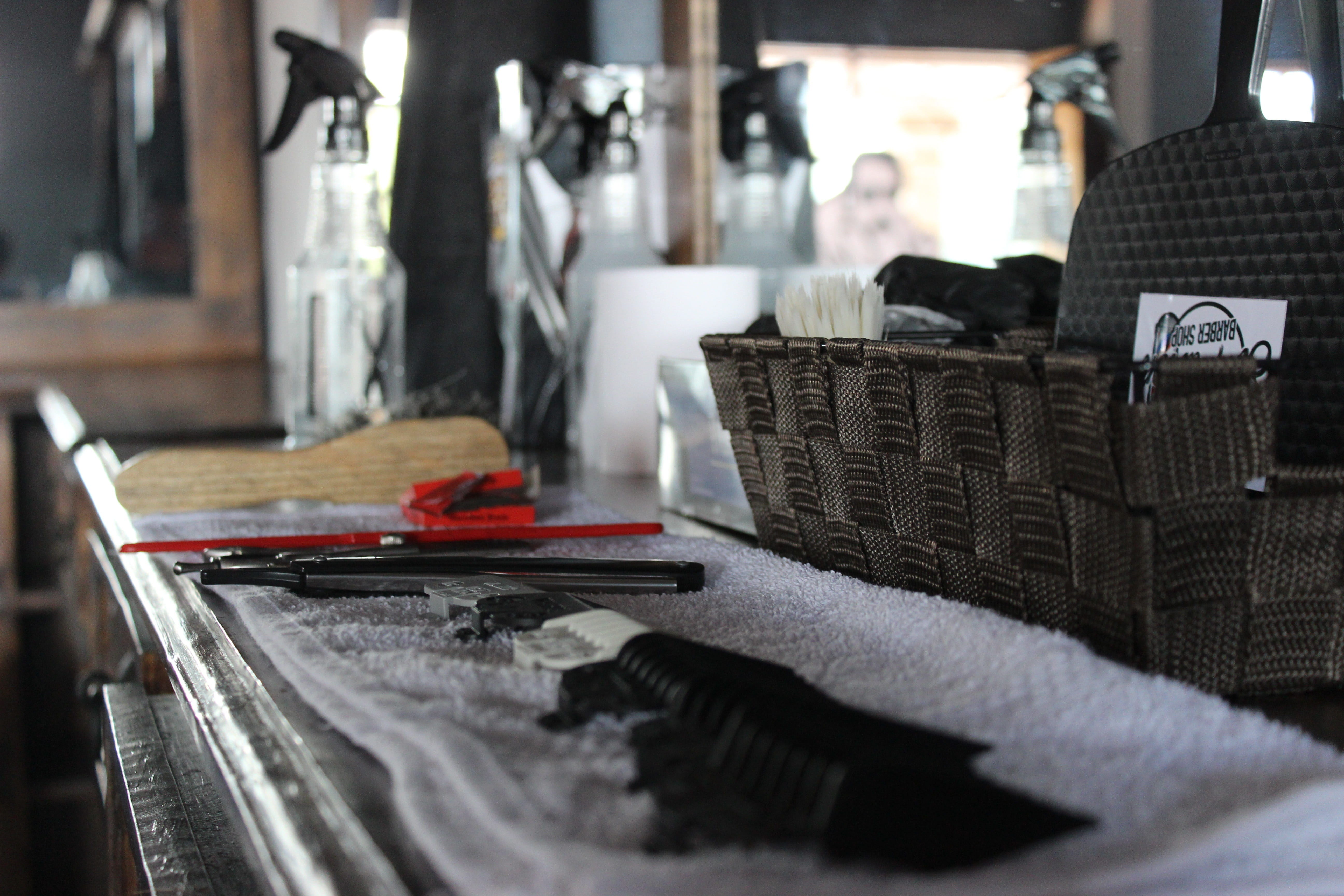 chair, furniture, seat, in, business, indoors, selective focus, modern, barber shop, container, street, room, building, 5K, choice, style, barbershop, HD Wallpaper