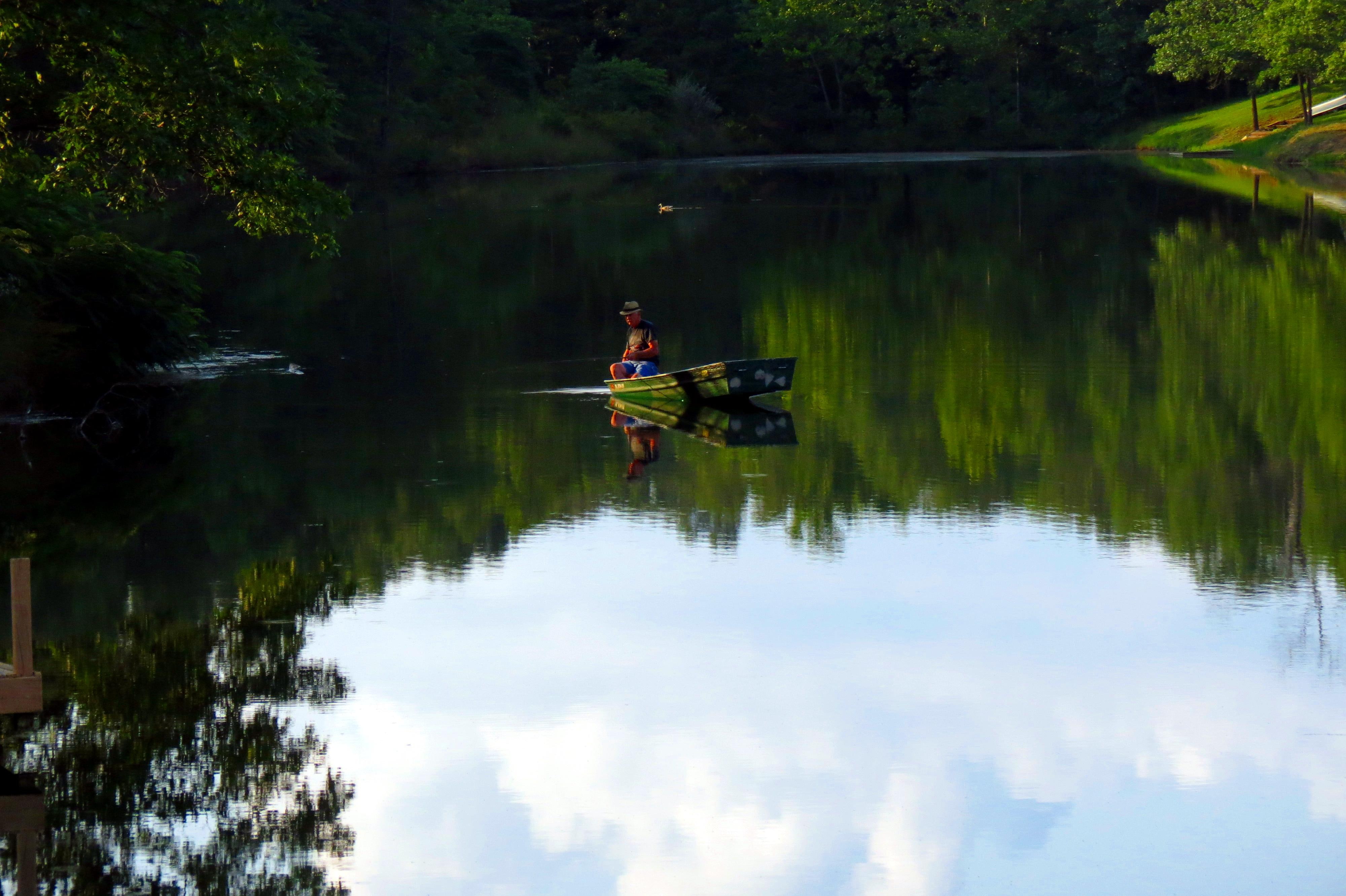 nature, scenery, retirement, people, images, fishing, 4K, HD Wallpaper