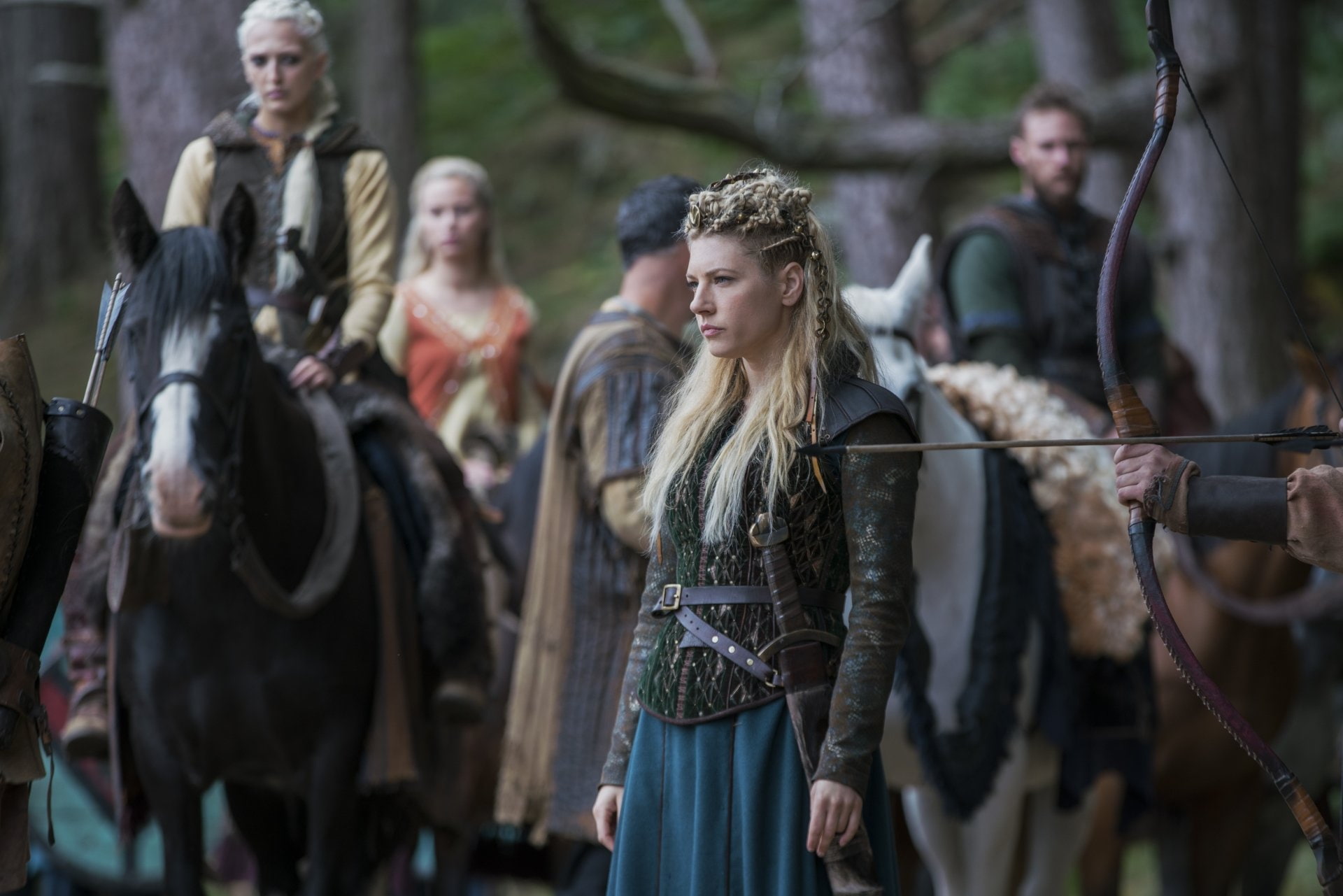 1080P, Katheryn Winnick, Lagertha (Vikings), TV Show, Vikings, HD Wallpaper