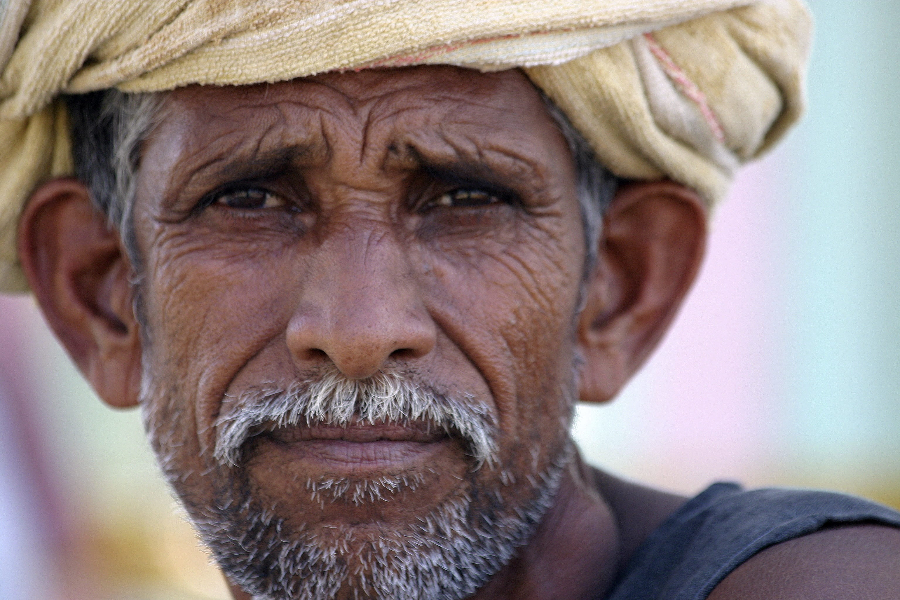 agriculture, body part, indian, males, poverty, headshot, ethnic, rural, looking at camera, wrinkled, one person, portrait, facial hair, 2K, hindu, face, HD Wallpaper