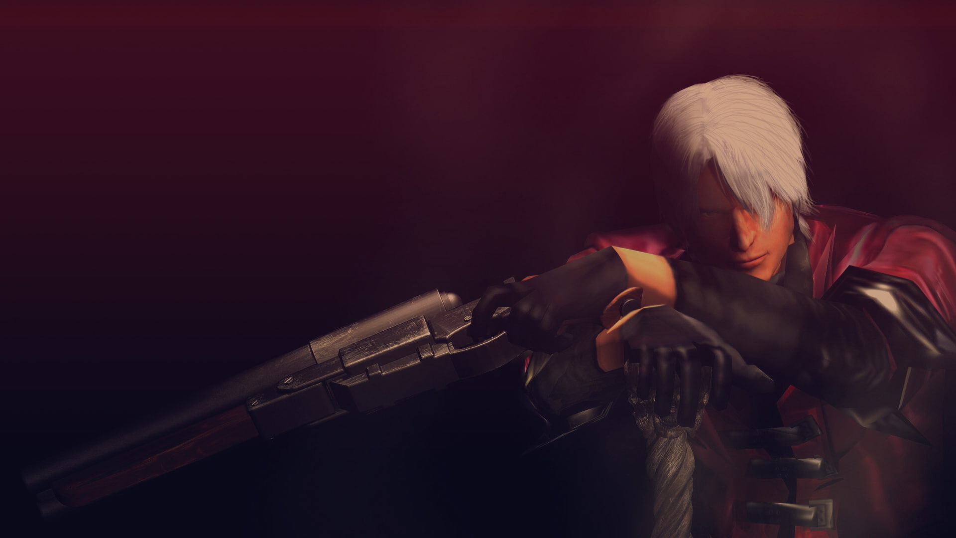 arts culture and entertainment, performance, music, activity, weapon, Devil May Cry, holding, aggression, dmc1, white hair, skill, senior adult, one person, HD Wallpaper