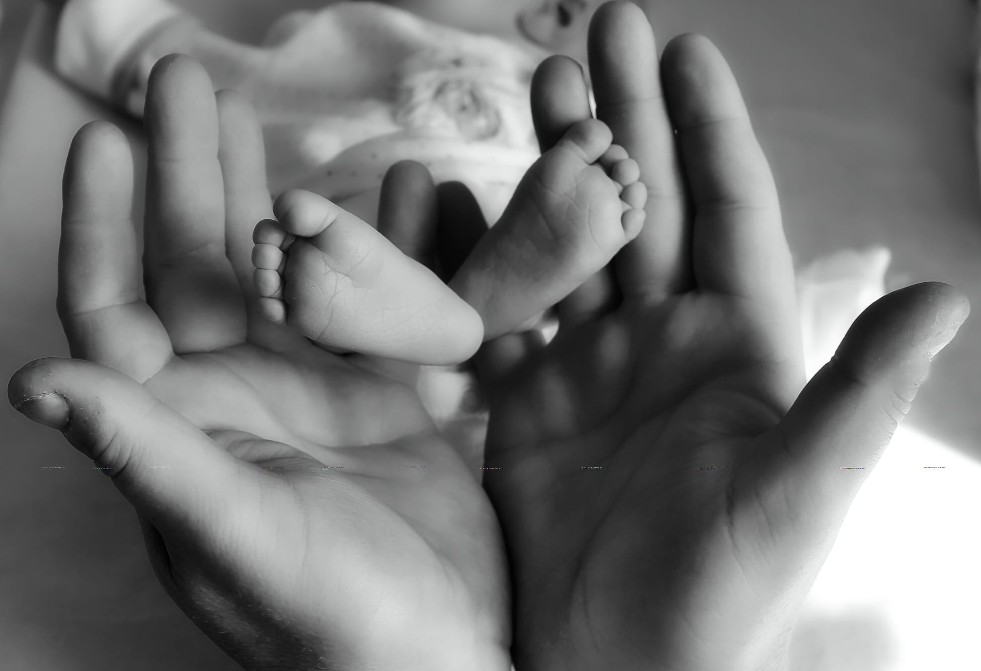 family, human foot, parents, indoors, born, two people, happy, barefoot, human limb, father, grandparents, young, close-up, security, holding, body part, HD Wallpaper
