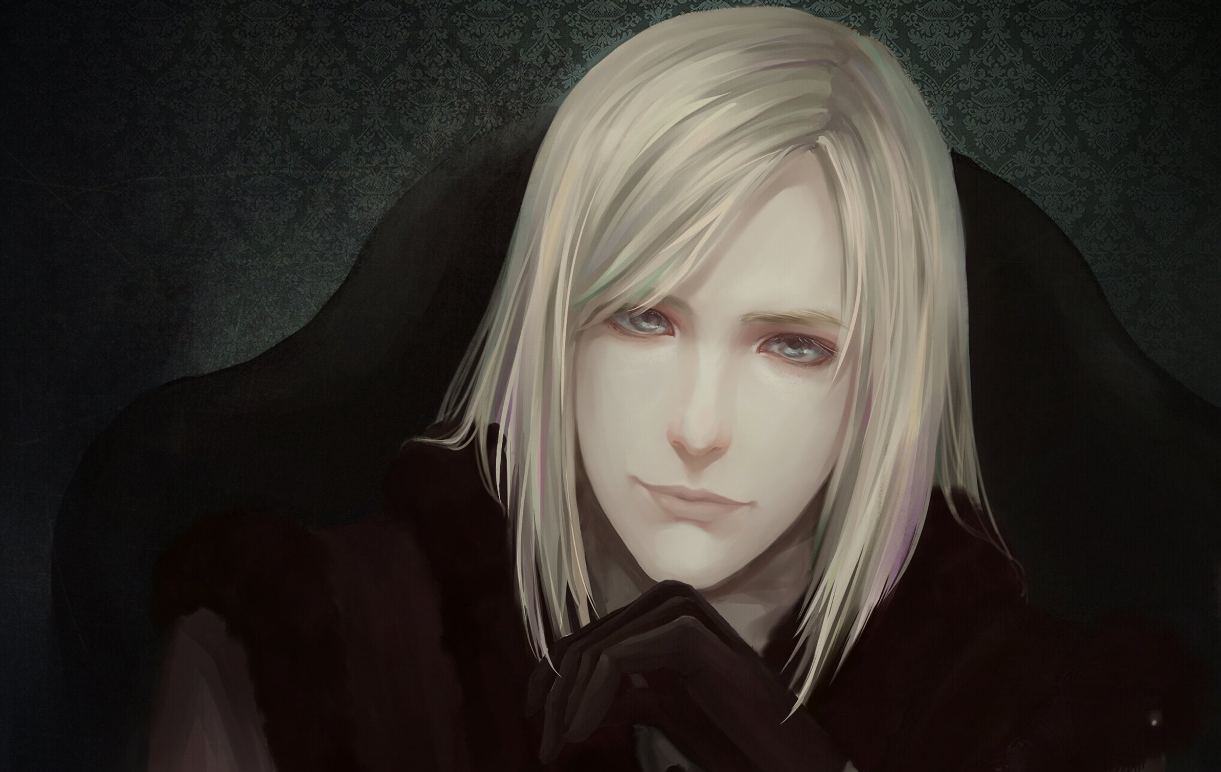 glove, fan, 1080P, art, harry, draco, potter, malfoy, view, guy, blond, HD Wallpaper