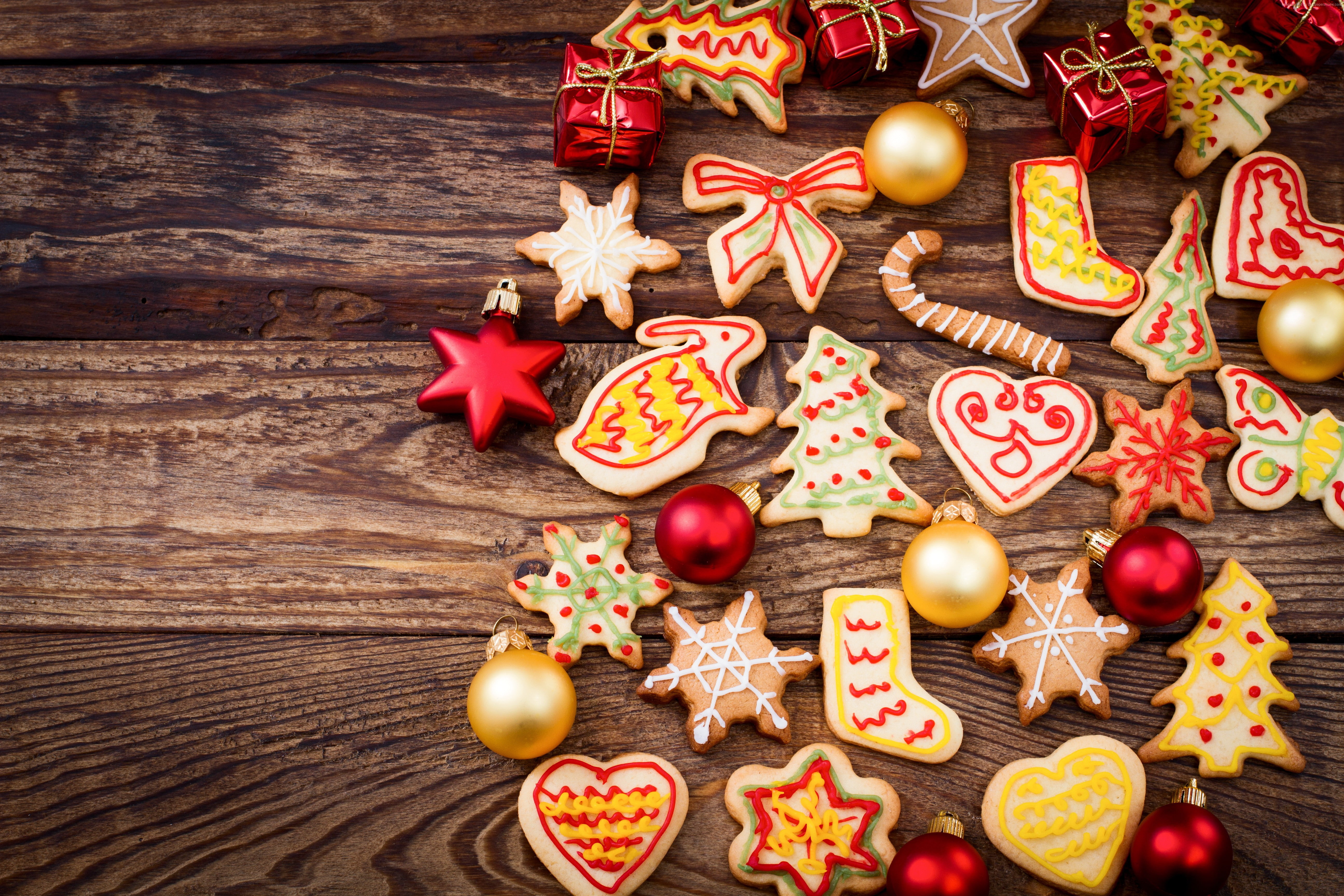 holiday, holiday cookies, cookie, baking, snowflake, rabbit, 5K, shape, heart, herringbone, food, gift, HD Wallpaper