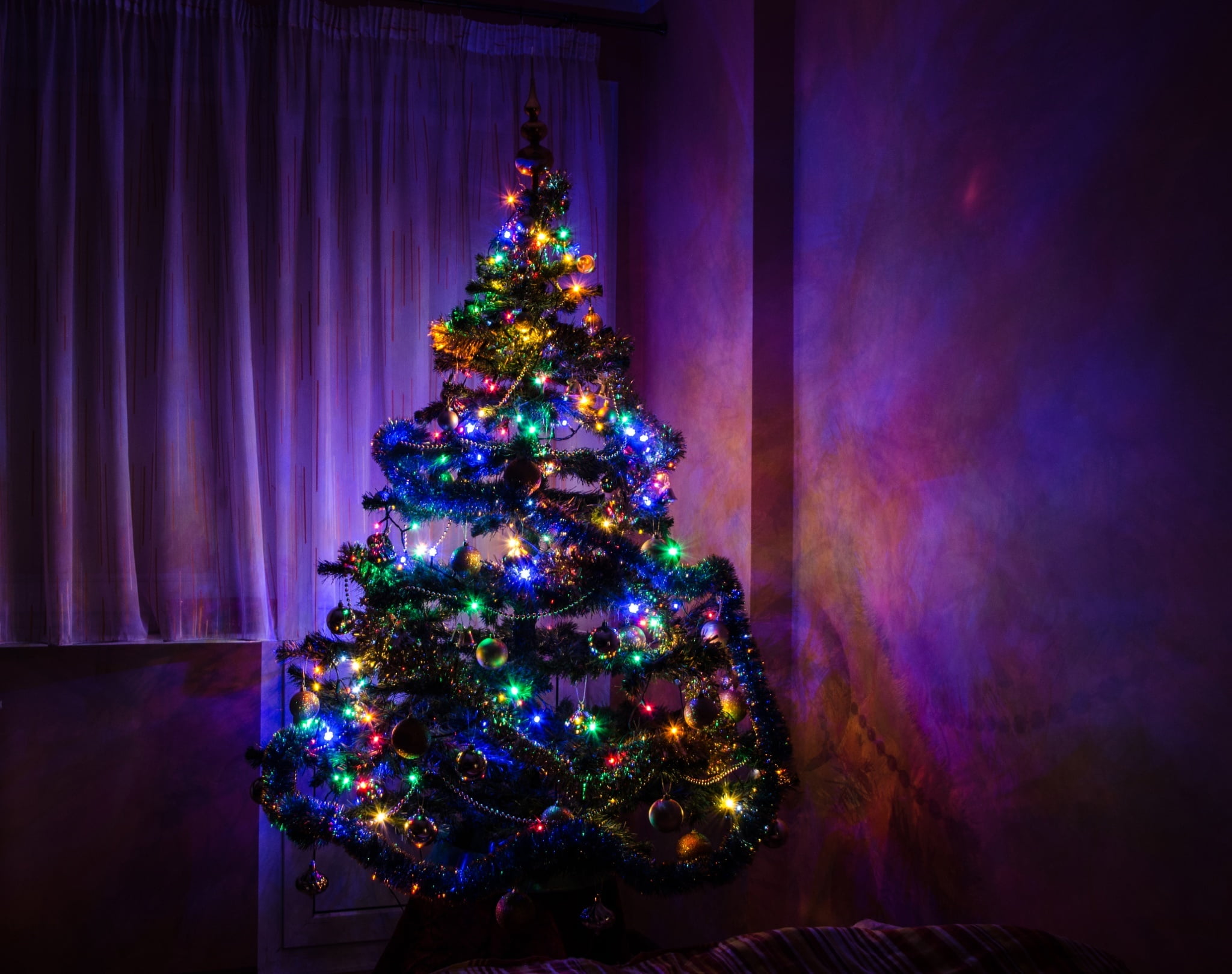 1080P, no People, Happy, holiday, fir Tree, Christmas tree, light, bright, celebration event, Christmas, christmas Decoration, cultures, Merry, season, HD Wallpaper