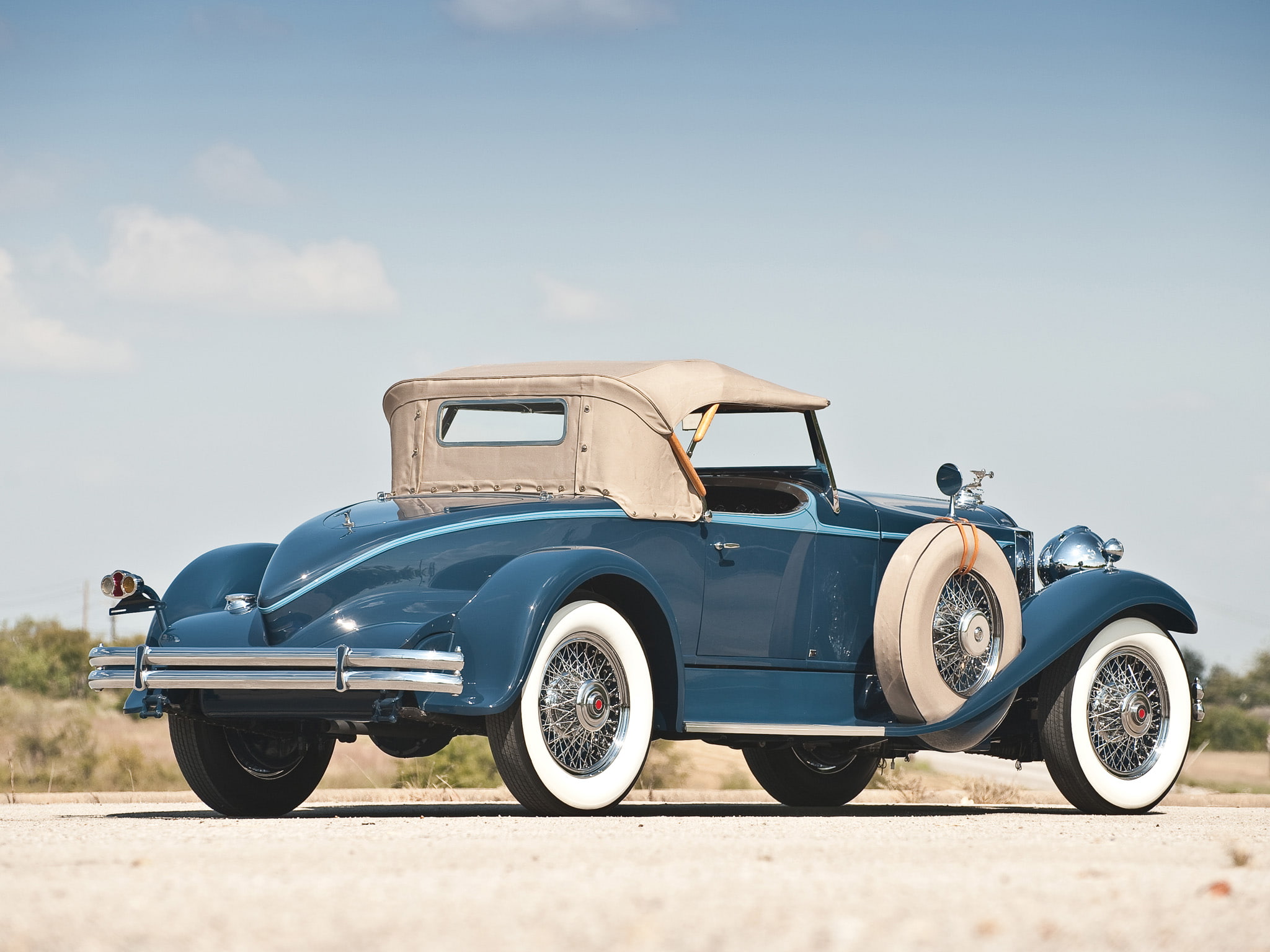 retro, 1930, luxury, 1080P, packard, roadster, 734 422, speedster, boattail, HD Wallpaper