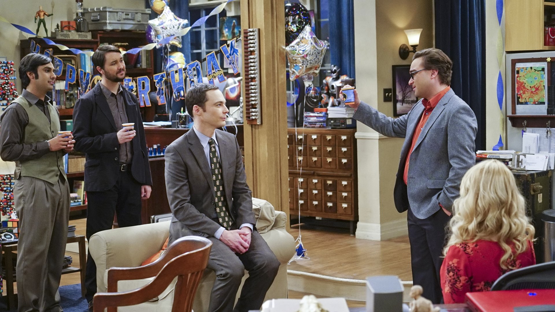 Jim Parsons, 1080P, Raj Koothrappali, Sheldon Cooper, Kunal Nayyar, Leonard Hofstadter, TV Show, The Big Bang Theory, Johnny Galecki, HD Wallpaper