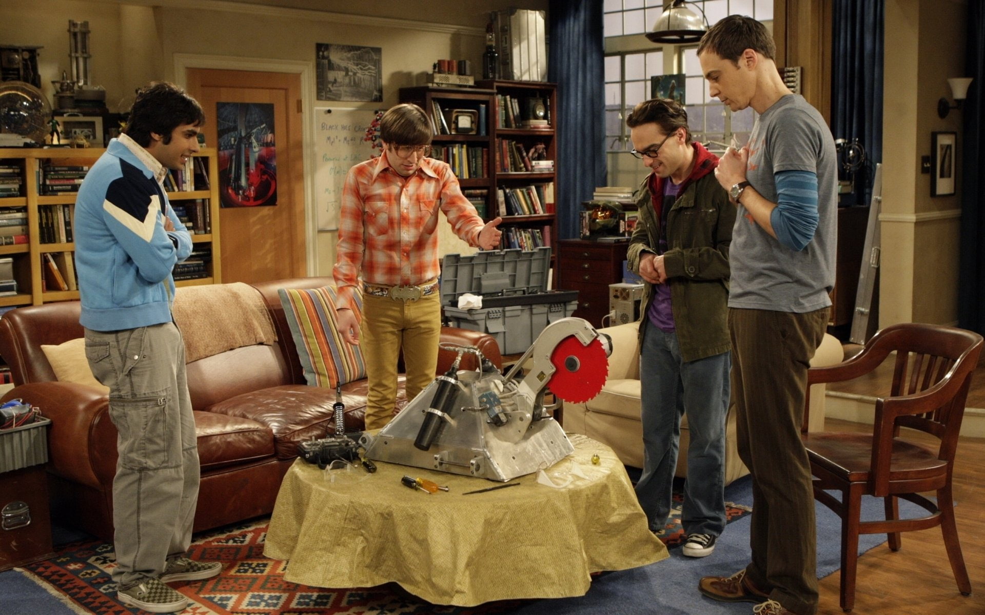 Kunal Nayyar, TV Show, Leonard Hofstadter, The Big Bang Theory, Simon Helberg, 1080P, Sheldon Cooper, Jim Parsons, Johnny Galecki, Howard Wolowitz, Raj, HD Wallpaper