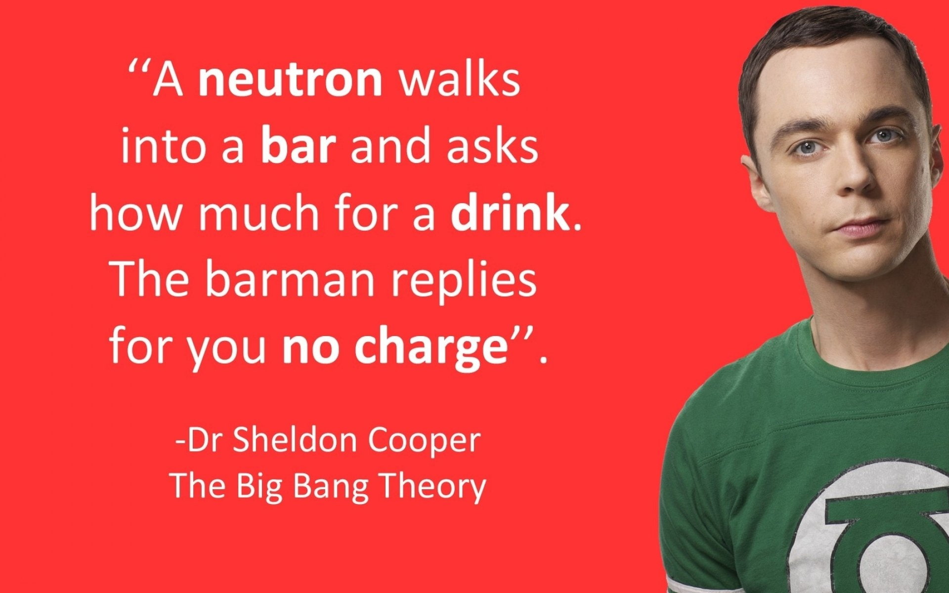 The Big Bang Theory, TV Show, 1080P, Quote, Jim Parsons, Sheldon Cooper, HD Wallpaper