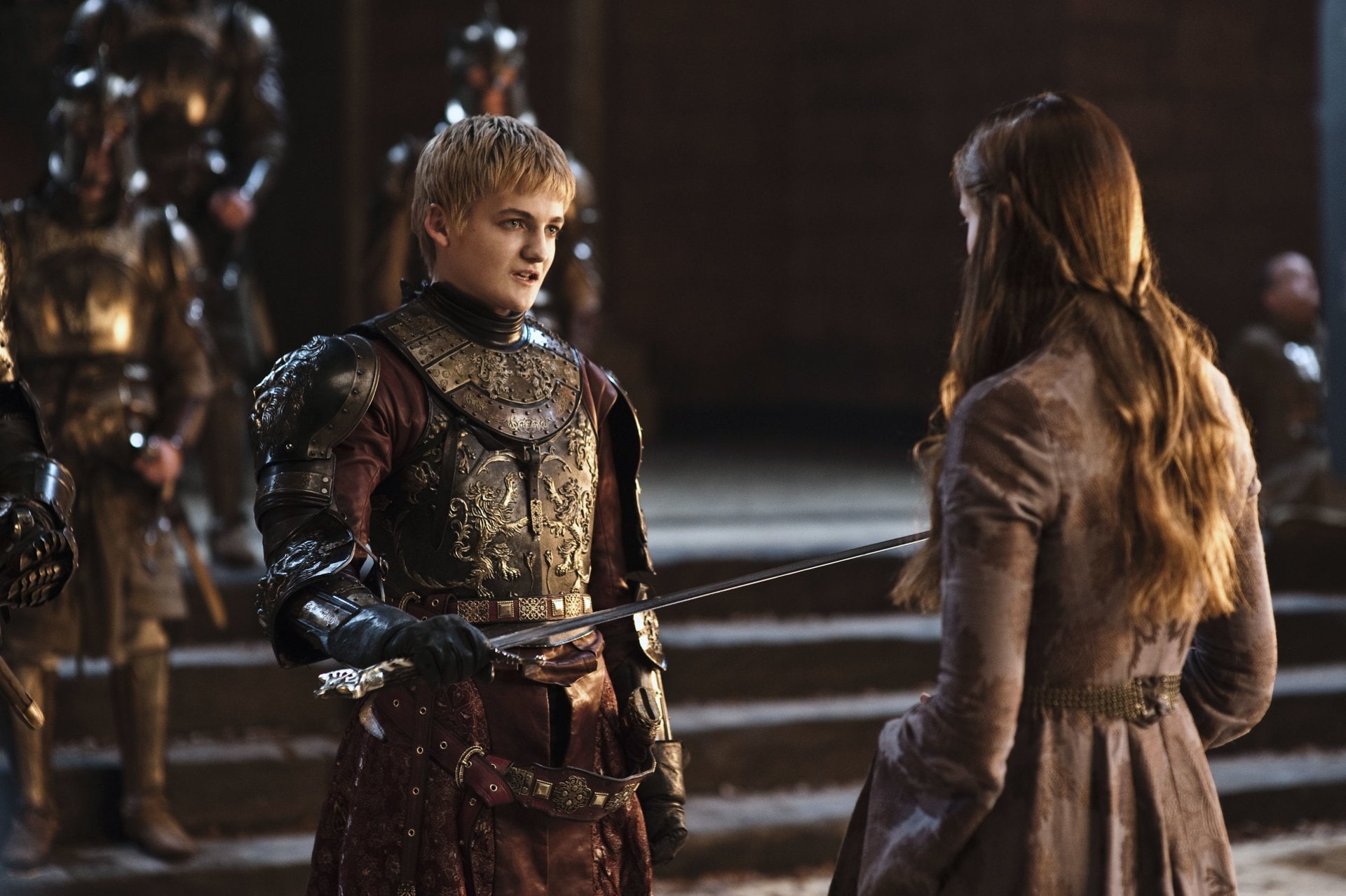Sansa Stark, Game Of Thrones, TV Show, Sophie Turner, 1080P, Jack Gleeson, Joffrey Baratheon, HD Wallpaper