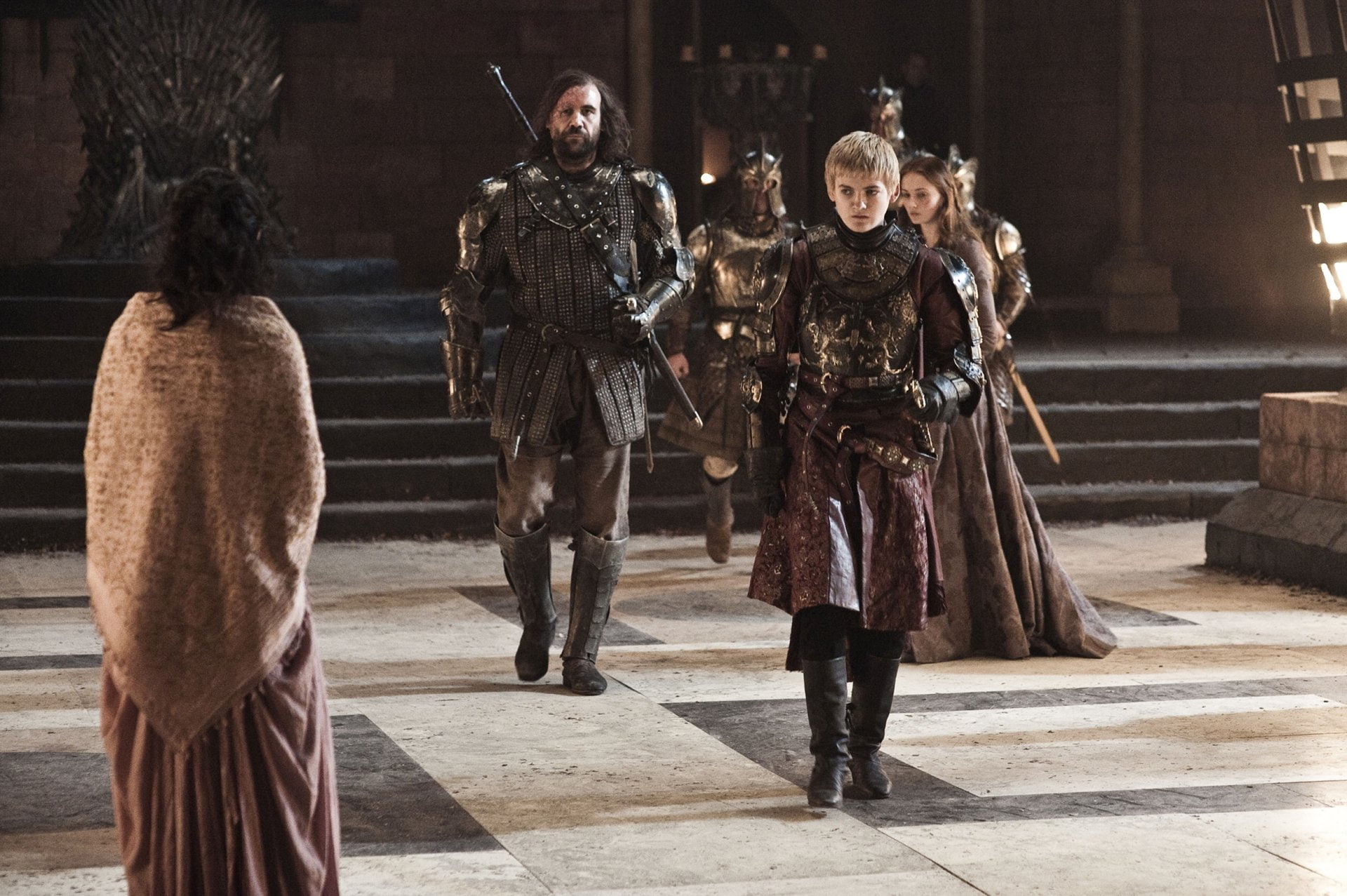 Joffrey Baratheon, Rory McCann, 1080P, TV Show, Game Of Thrones, Sandor Clegane, Jack Gleeson, HD Wallpaper