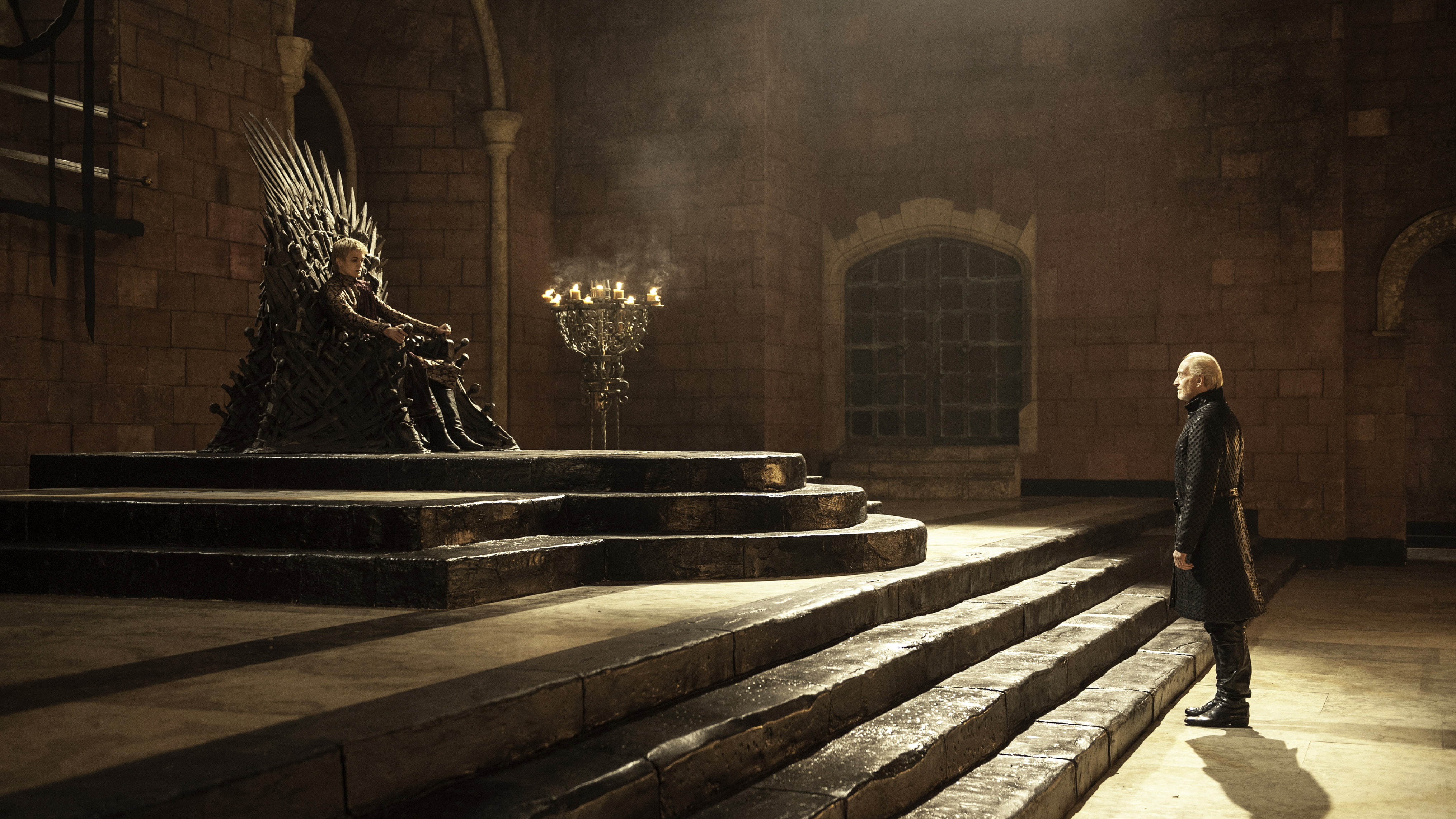 Joffrey Baratheon, Tywin Lannister, Game Of Thrones, 4K, Jack Gleeson, TV Show, Charles Dance, HD Wallpaper