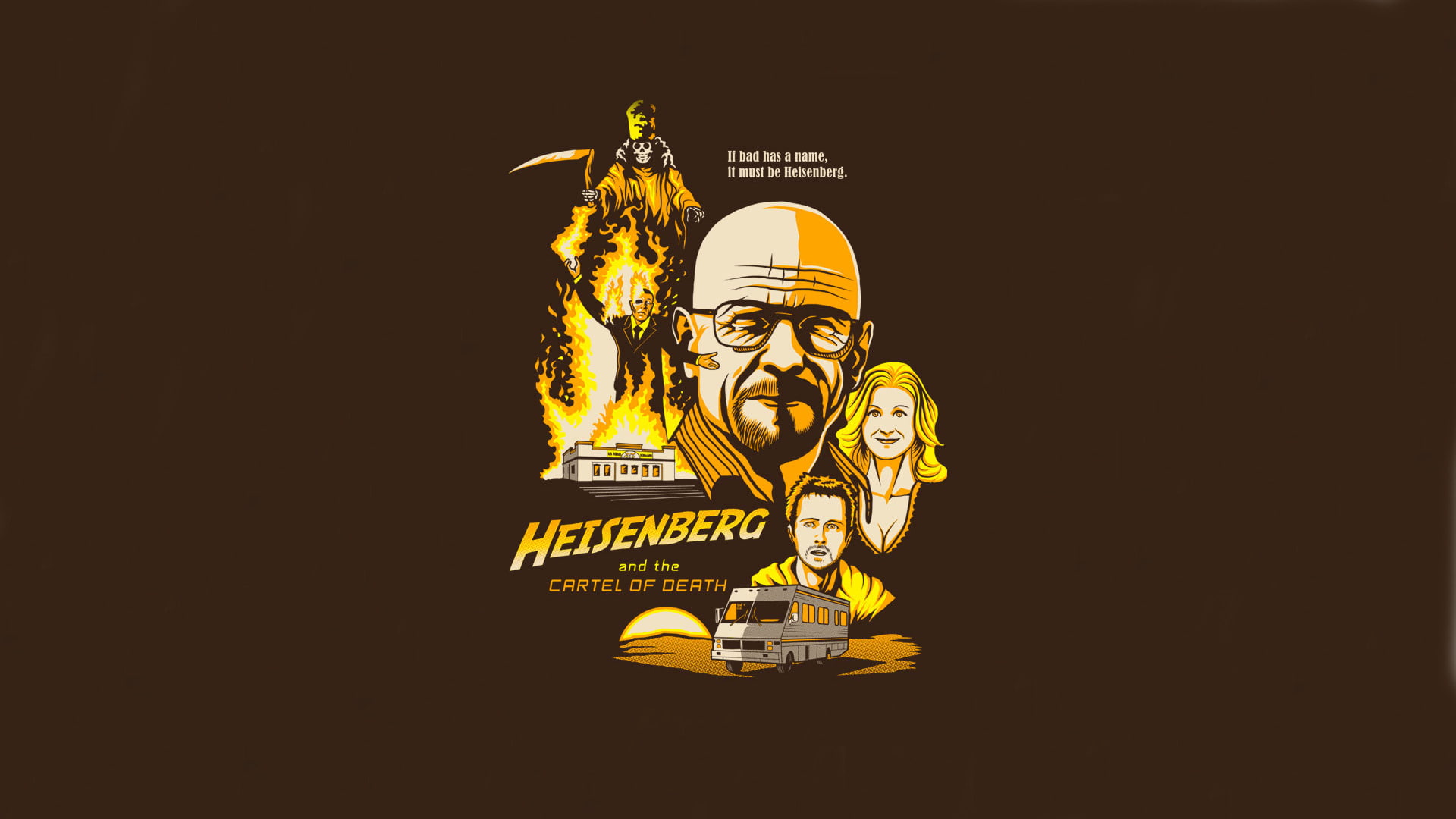 Walter White, Skyler White, TV Show, Breaking Bad, Jesse Pinkman, 1080P, HD Wallpaper