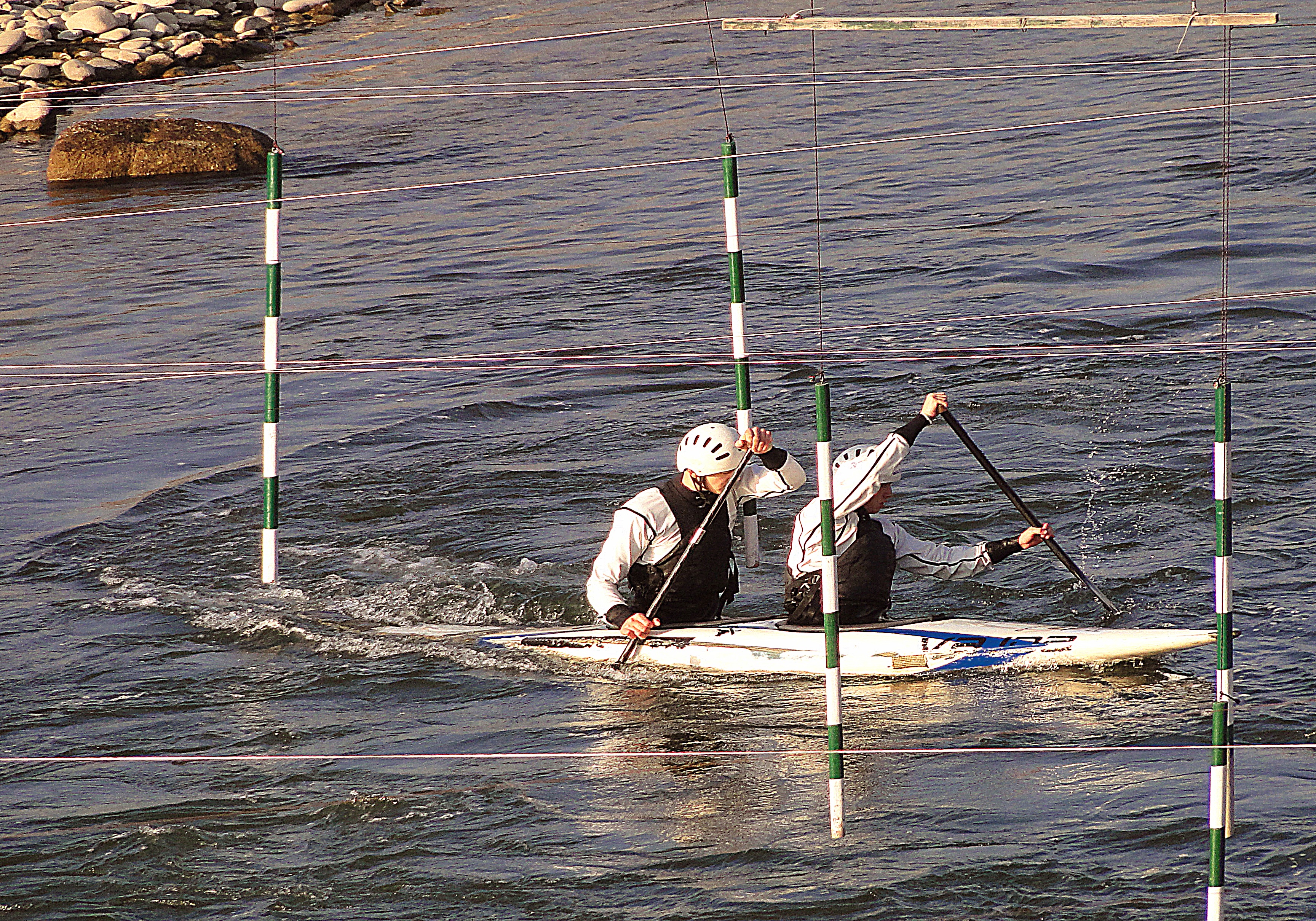 people, rod, fishing, sport, kapok, fishing rod, 2K, two people, fight, men, settlement, day, activity, water, nature, rescue, dunajec river, canoeists, HD Wallpaper
