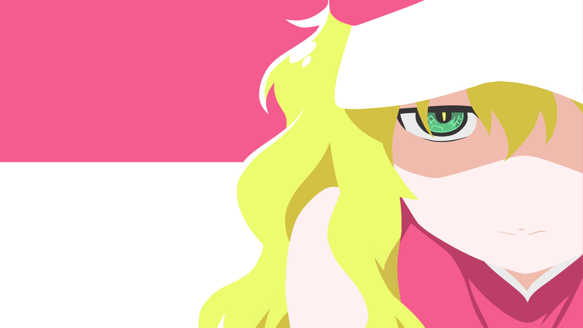 anime girls, minimalism, Yuki-Neh, 1080P, Kobayashi-san Chi no Maid Dragon, Lucoa (Kobayashi-san Chi no Maid Dragon), HD Wallpaper