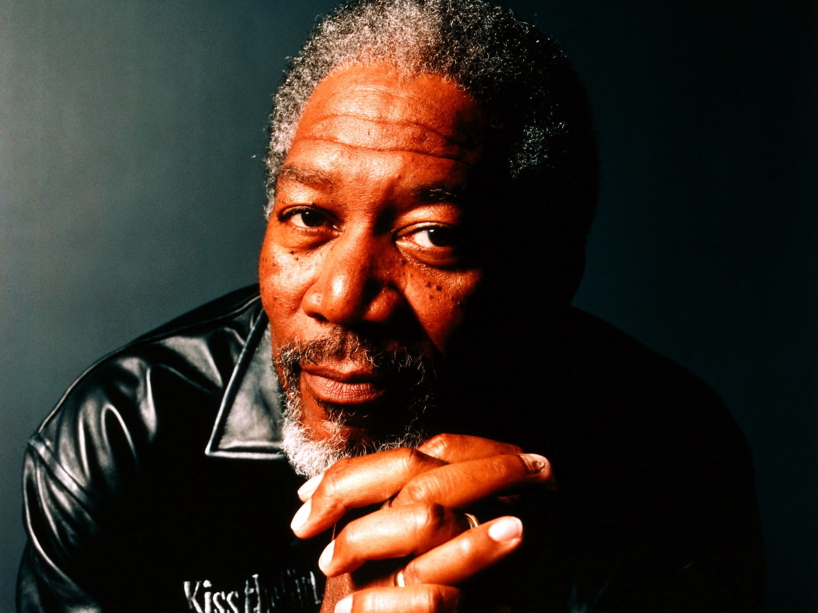 720P, freeman, morgan, face, mustache, HD Wallpaper