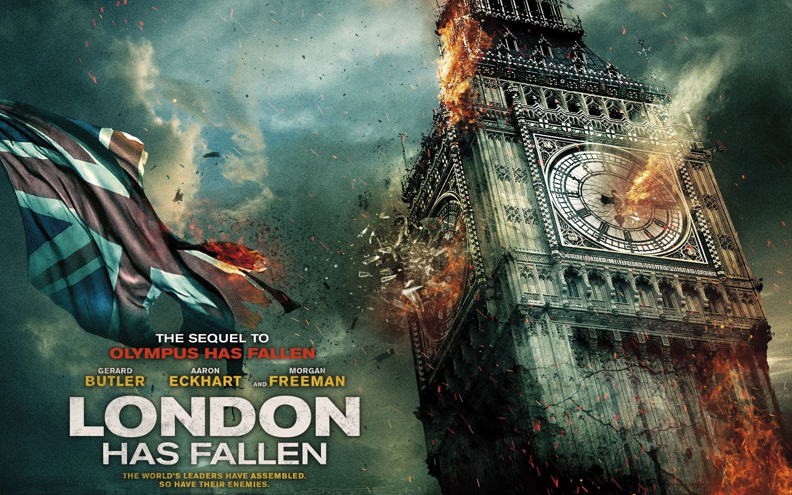 london, 2015, 2K, fallen, movie, HD Wallpaper