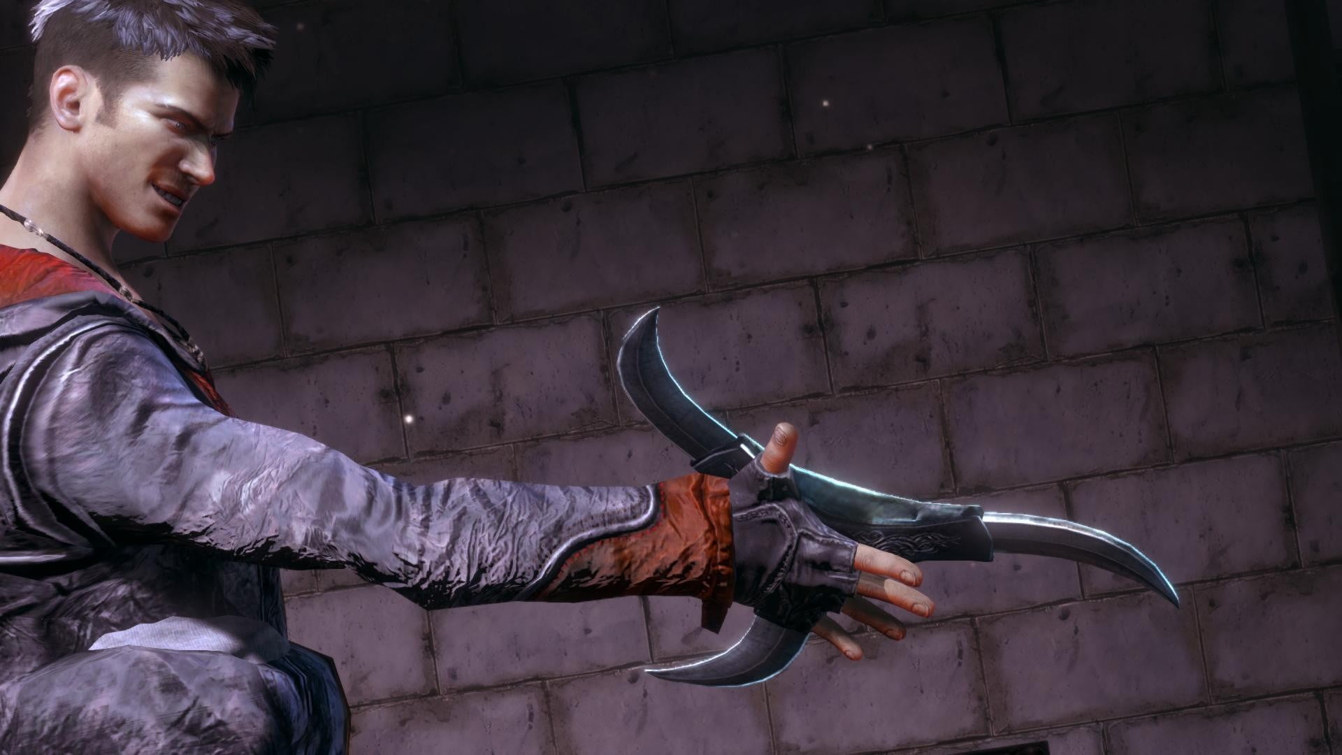 DmC: Devil May Cry, human body part, architecture, side view, activity, wall - building feature, young adult, lifestyles, occupation, application, one person, HD Wallpaper