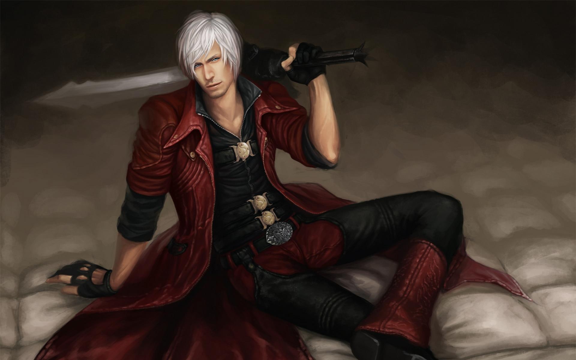 devil, dmc, may, devil may cry 4, 1080P, dmc 4, cry, character, art, HD Wallpaper