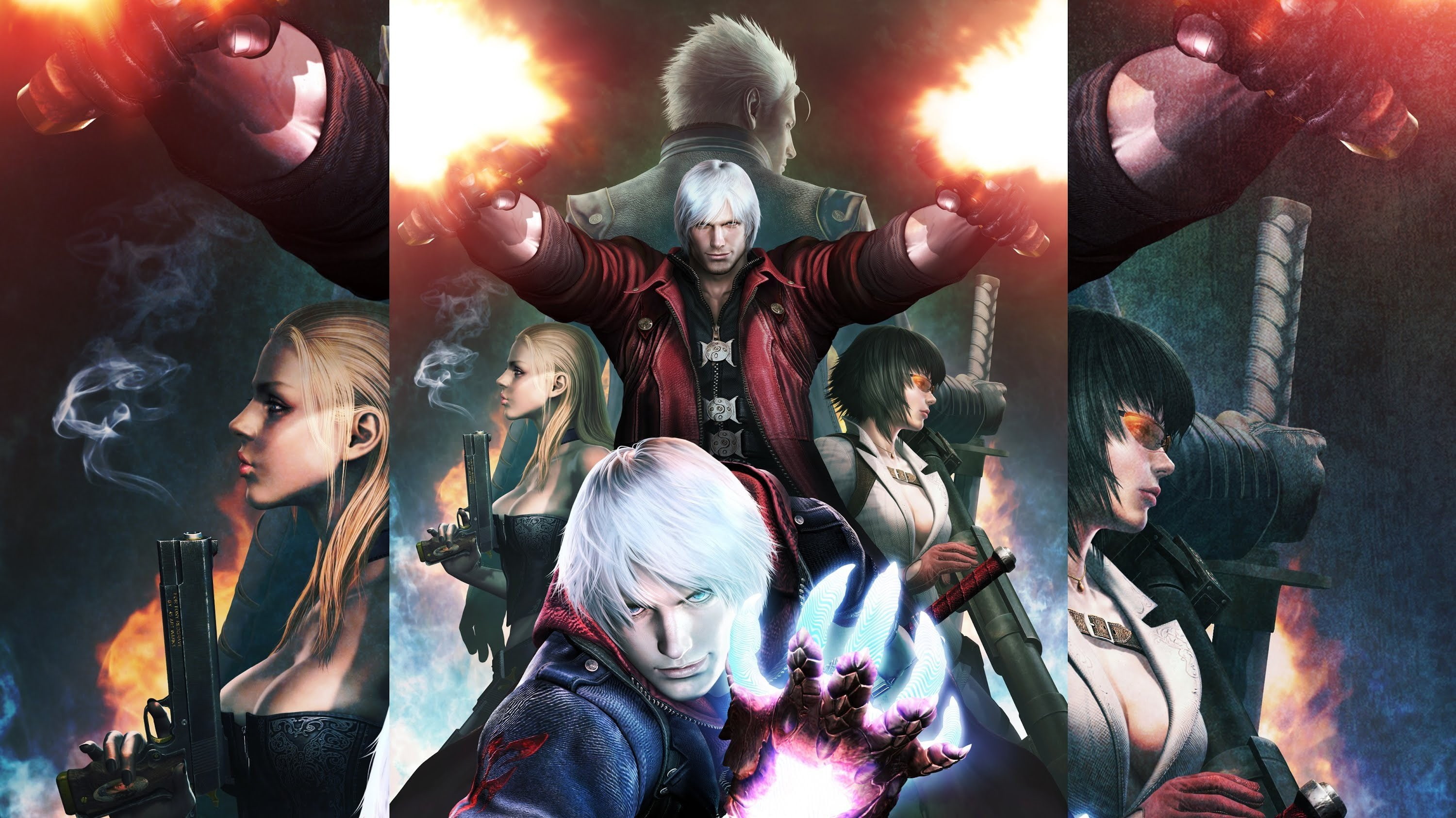Dante, 2K, Devil May Cry, Nero (character), HD Wallpaper