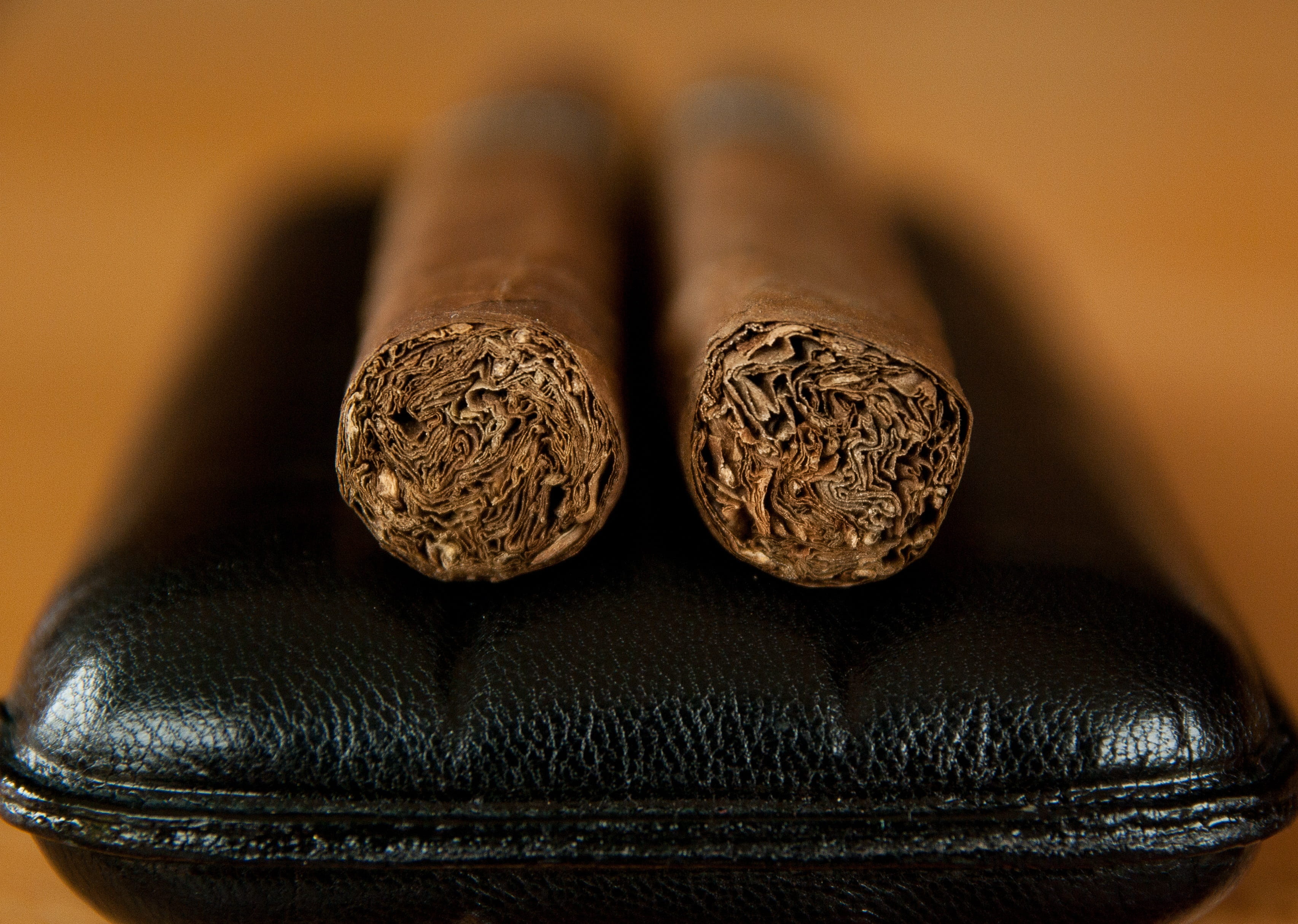 craft, close-up, wealth, case, history, smoker, two, finance, smoke, studio shot, tobaccos, 2K, old, cigar, metal, tobacco, still life, selective focus, HD Wallpaper