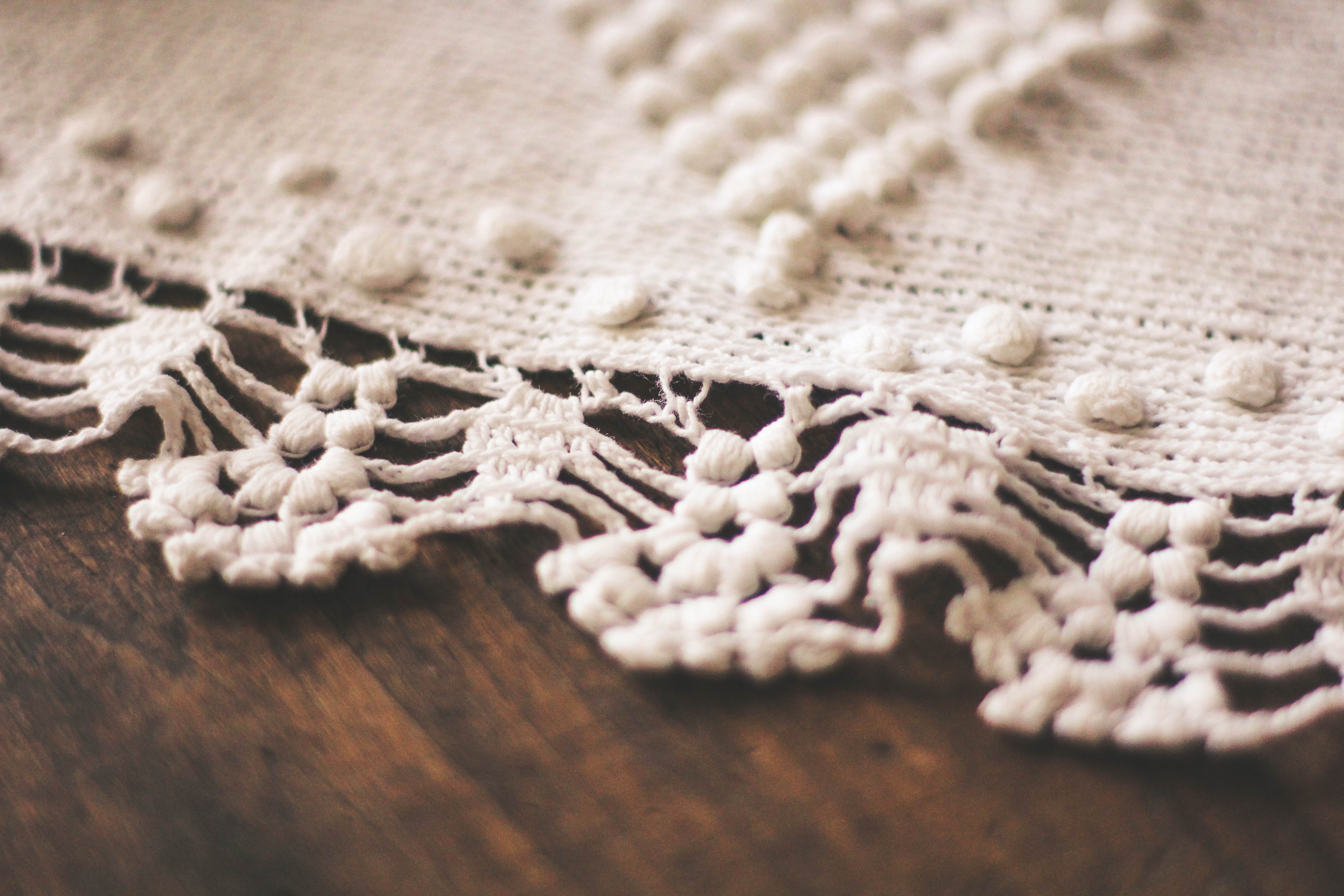 old, wool, focus on foreground, art and craft, clothing, no people, textile, 5K, personal accessory, still life, indoors, jewelry, creativity, doily, lace - textile, HD Wallpaper