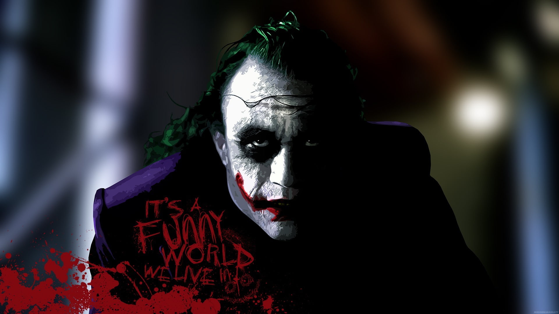 Batman, 1080P, MessenjahMatt, The Dark Knight, HD Wallpaper