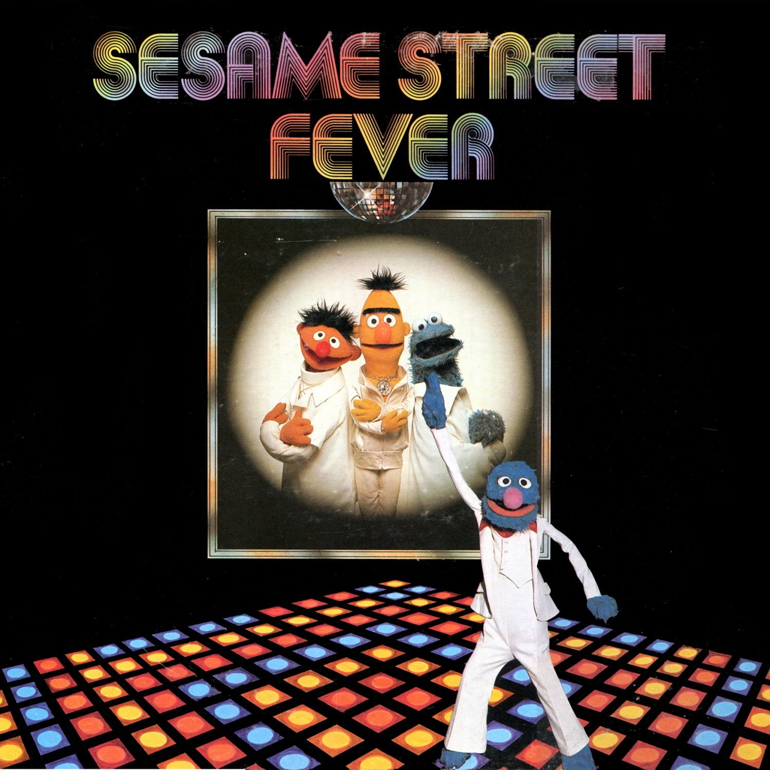 puppet, comedy, sesame, 720P, children, street, disco, family, muppets, Phone HD Wallpaper