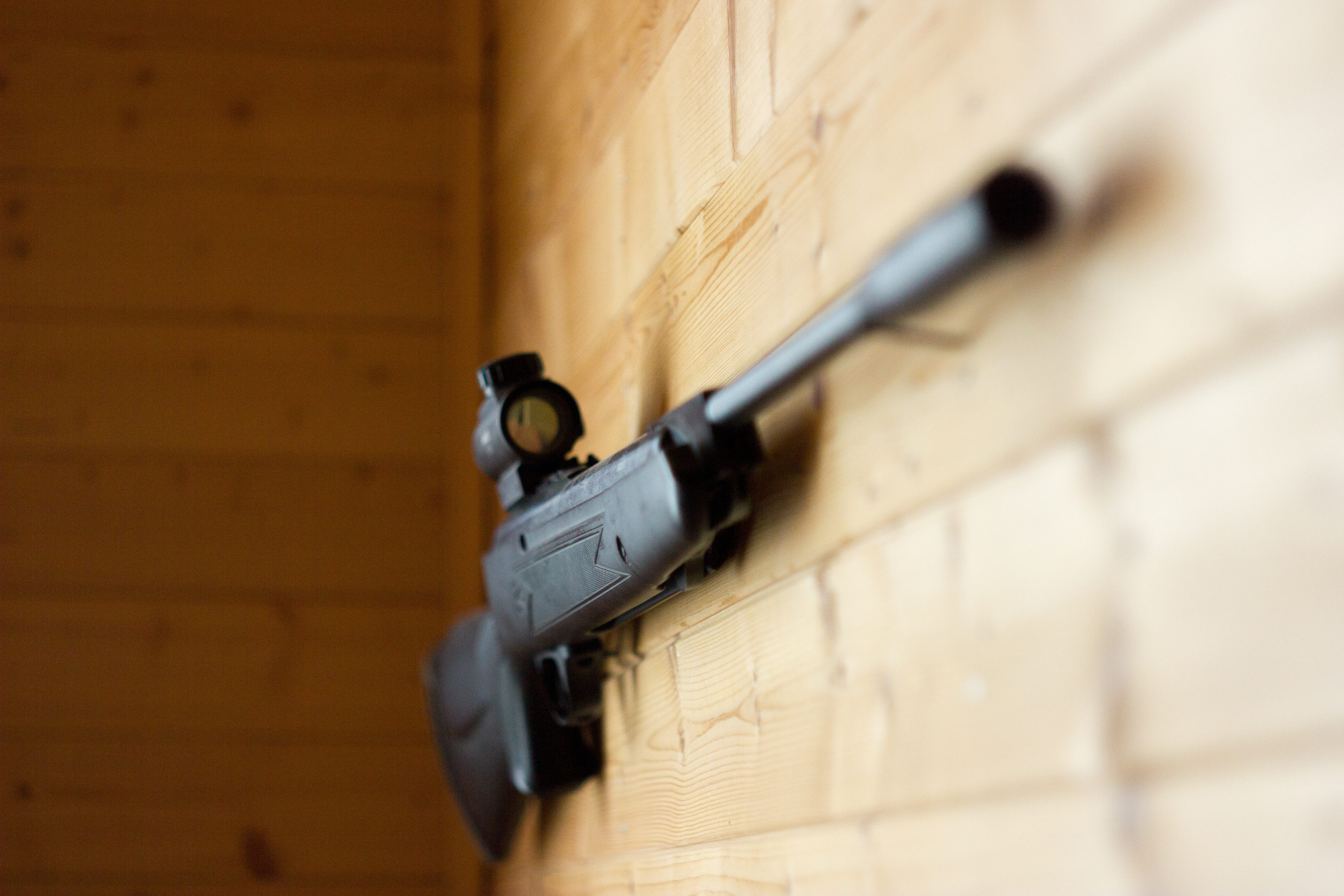 5K, no people, crime, shadow, wall - building feature, hunting, justice - concept, indoors, social issues, gun, shoot, weapon, architecture, weapons, hanging, HD Wallpaper