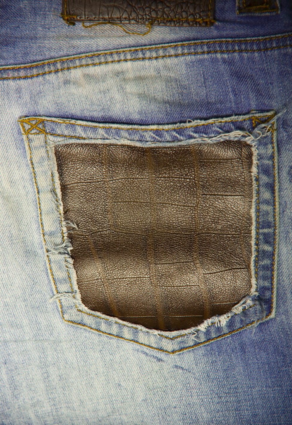 material, textile, no people, rear, sew, close-up, brown, indoors, blue, cloth, jeans, 720P, jean, color, macro, navy, pants, fabric, casual clothing, Phone HD Wallpaper