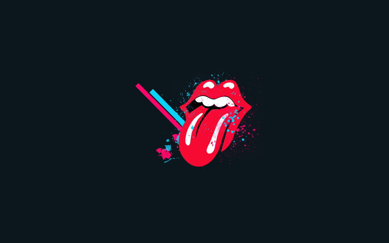 Band (Music), The Rolling Stones, stone, rolling, 720P, lips, HD Wallpaper