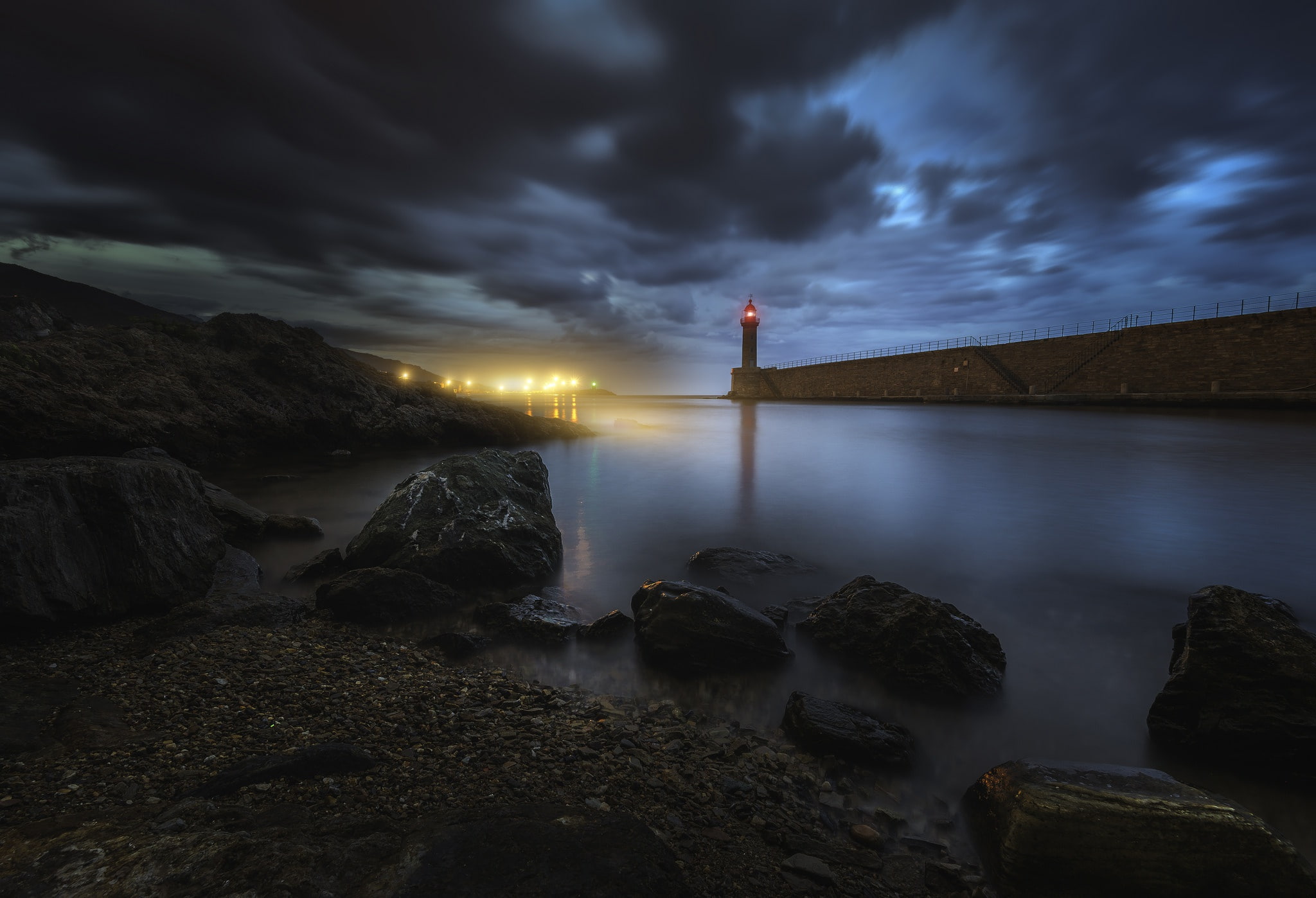 lighthouse, 1080P, Corsica, Bastia, HD Wallpaper