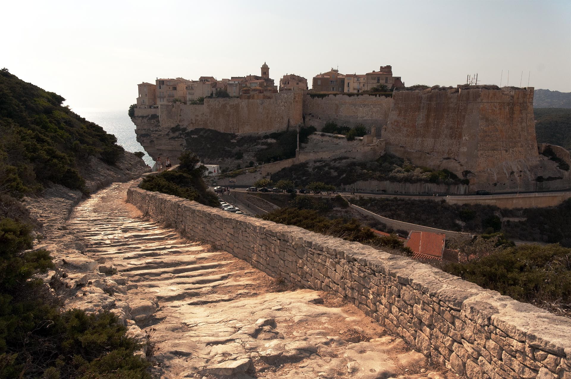 tourism, ruined, day, the past, old, old ruin, no people, outdoors, castle, travel, Corsica, 1080P, built structure, architecture, France, building, fort, HD Wallpaper