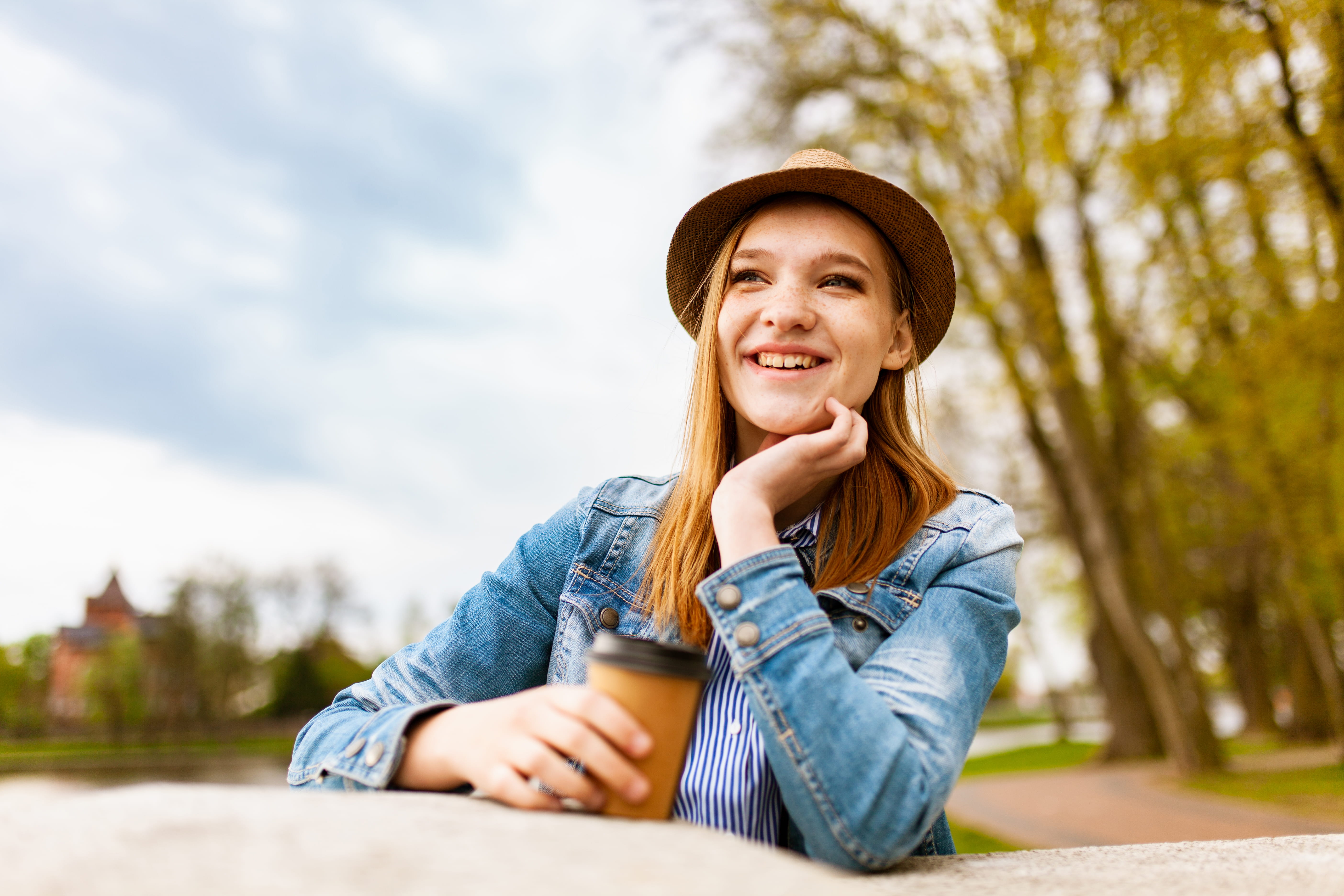 hair, wear, casual, picture, photography, hairstyle, enjoyment, day, fedora, happiness, sunny, lifestyle, beauty, pose, style, vacation, holding, smiling, HD Wallpaper