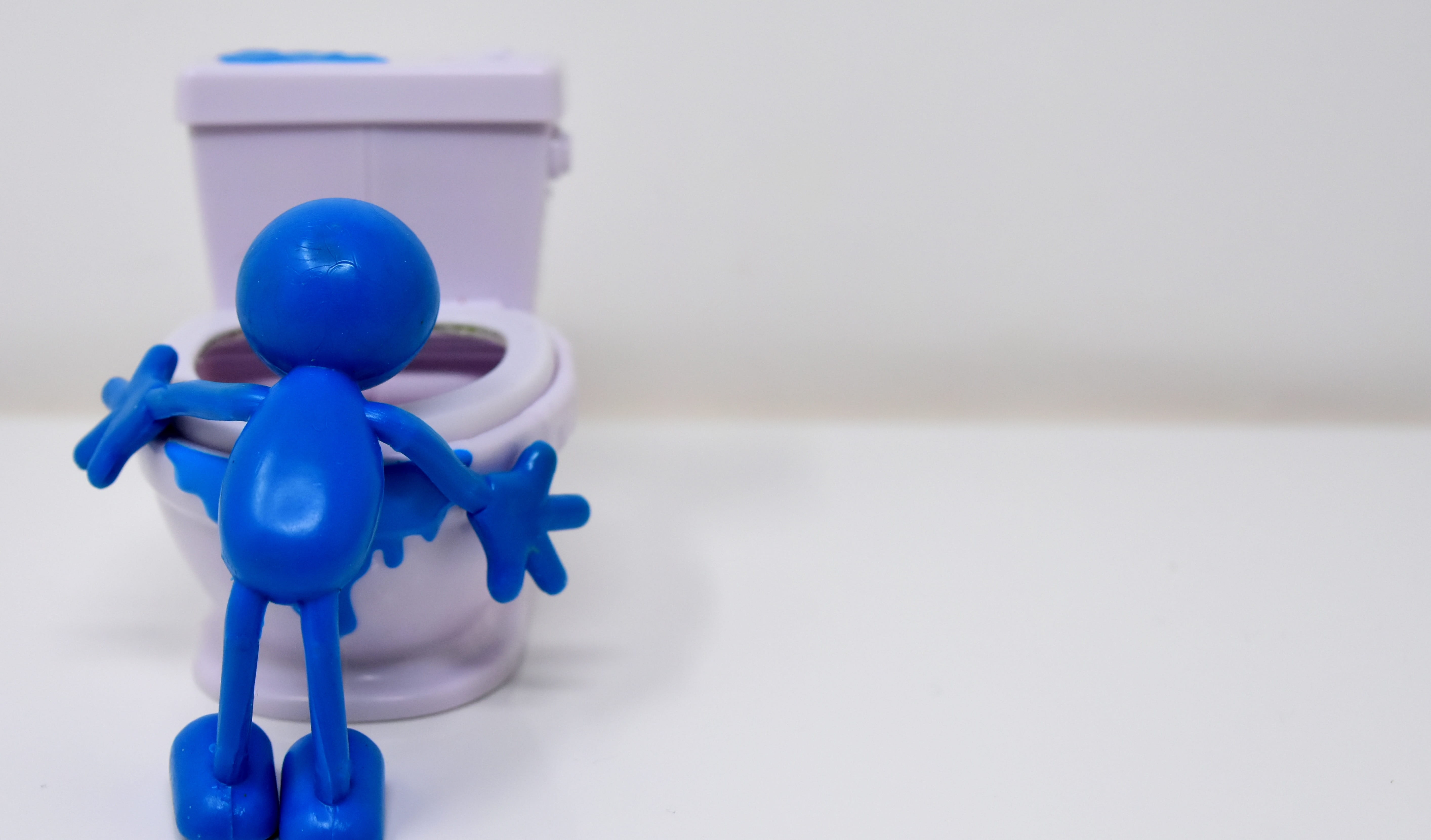 bowl, toilet, cute, funny, near, medium group of objects, group of objects, single object, day, blue, white background, smiley, cut out, 5K, toilet hug, HD Wallpaper