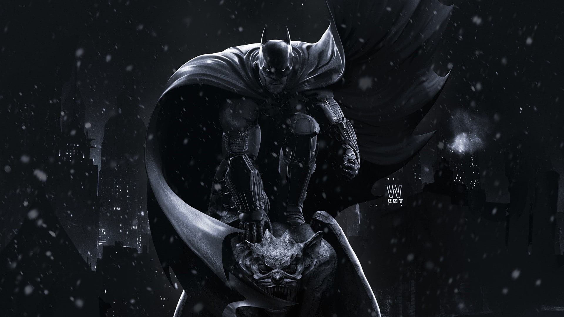 superhero, 1080P, origins, arkham, batman, HD Wallpaper
