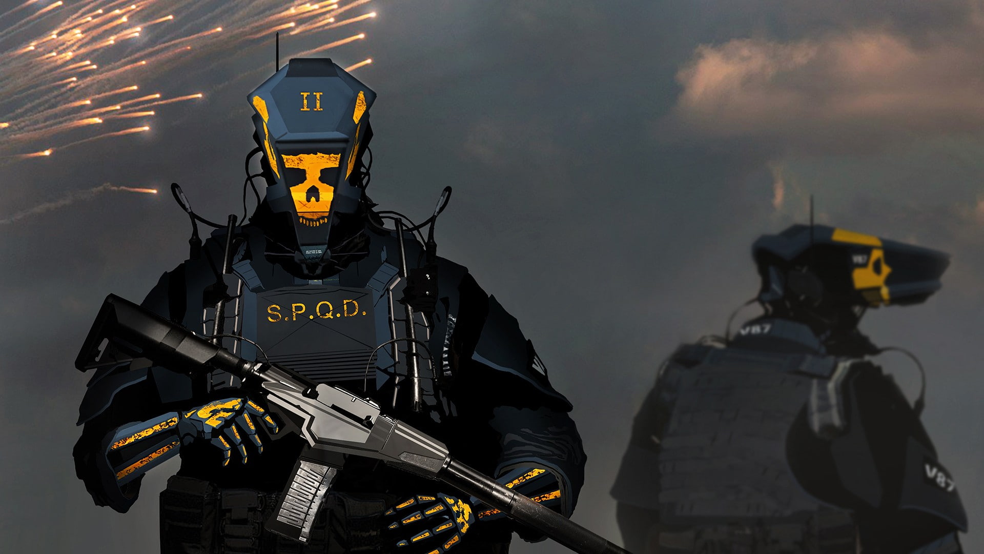 police, 1080P, HD Wallpaper